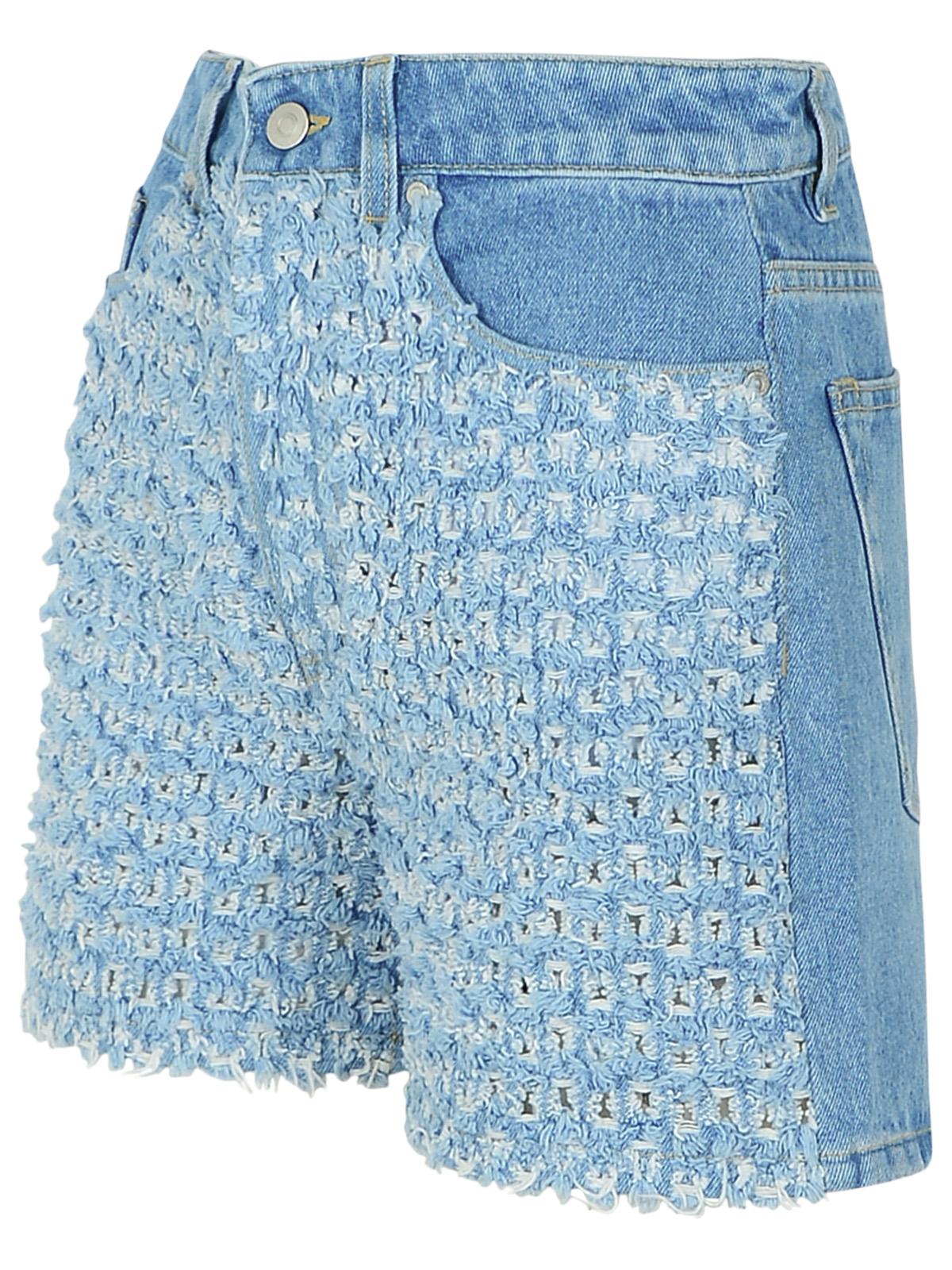 Stella Mccartney Light Blue Denim Shorts Women STELLA MCCARTNEY