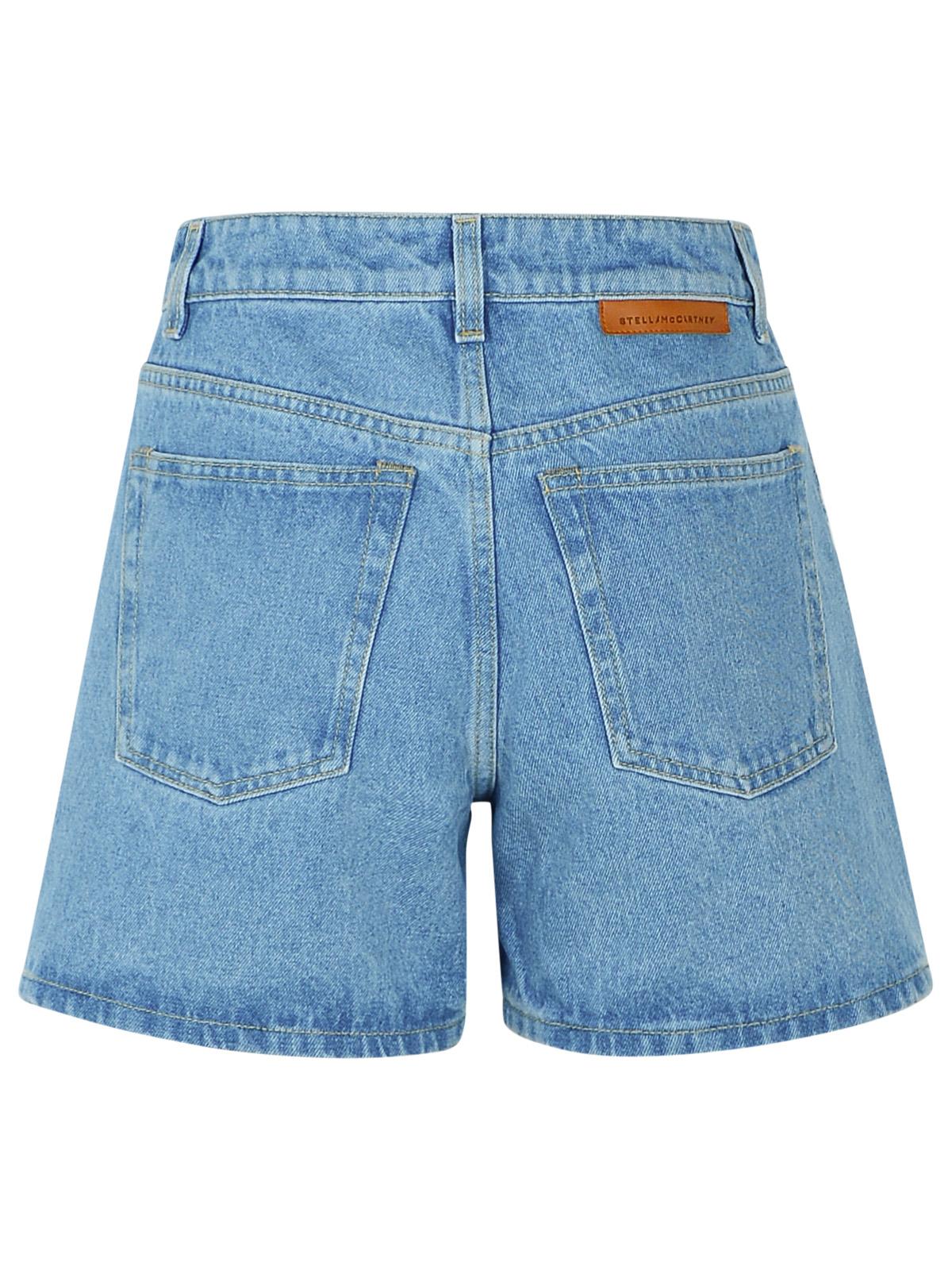 Stella Mccartney Light Blue Denim Shorts Women STELLA MCCARTNEY