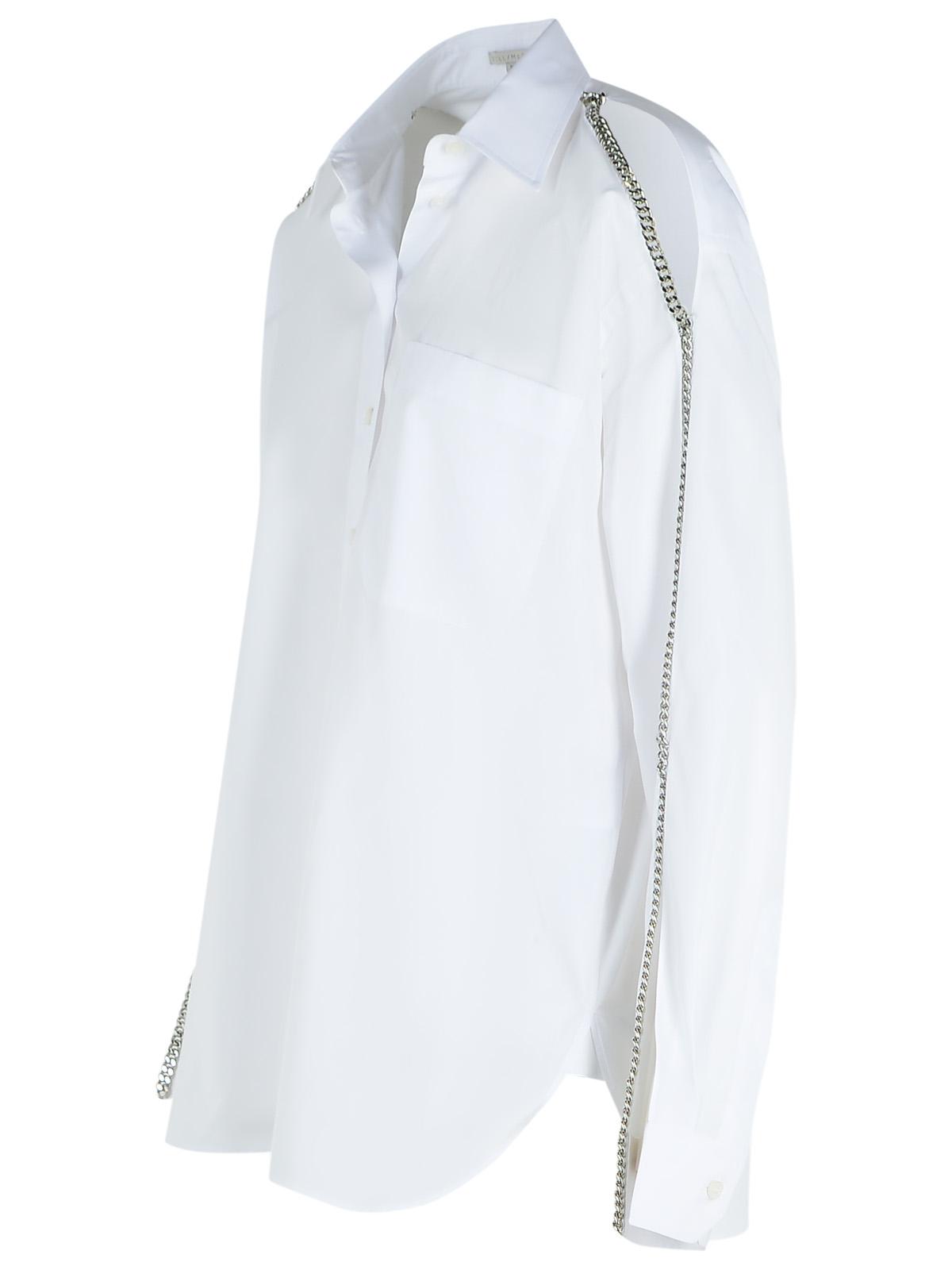Stella Mccartney 'Falabella' White Cotton Shirt Women STELLA MCCARTNEY