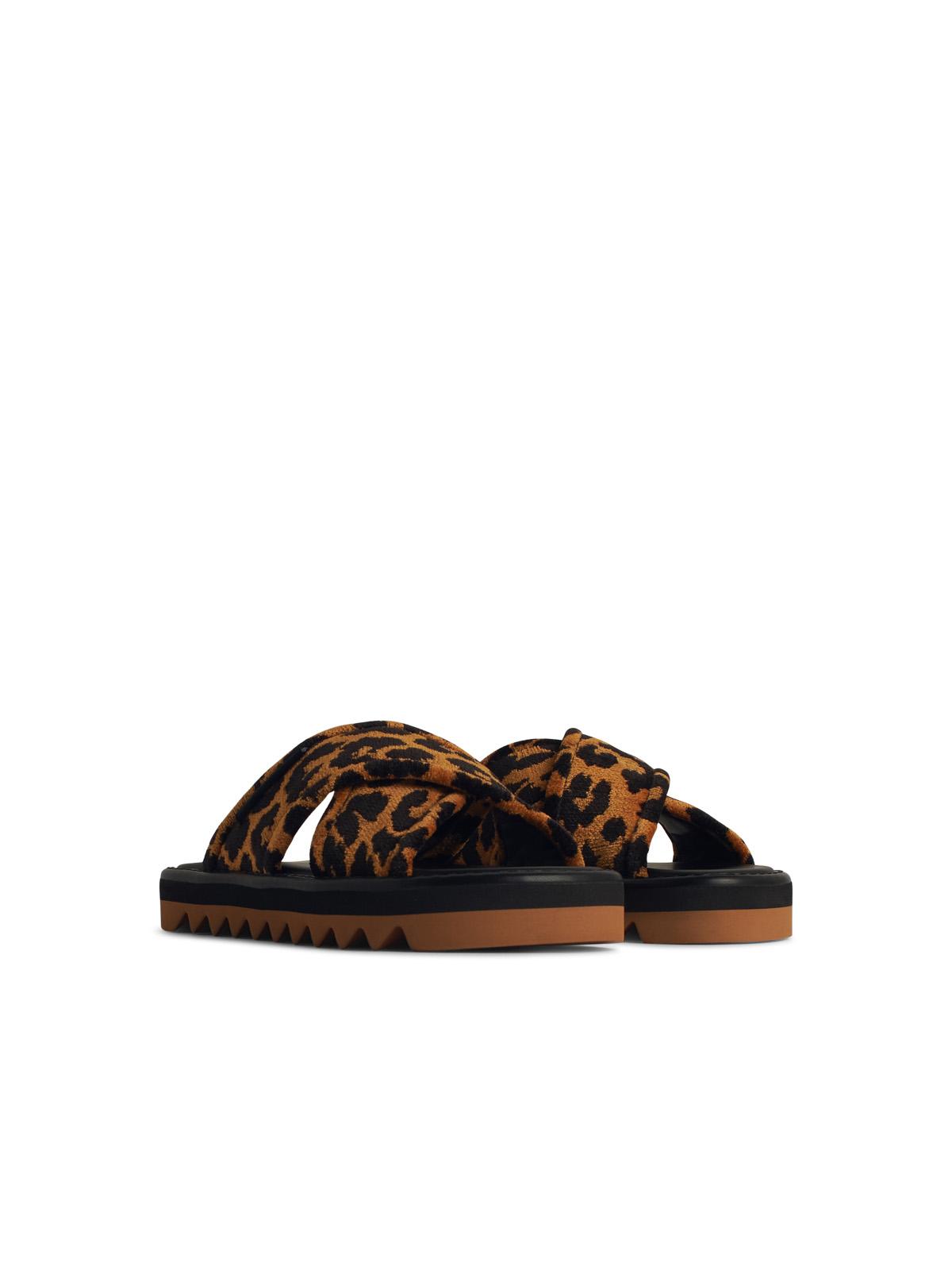Stella Mccartney 'Leo' Multicoloured Leather Blend Slippers Women STELLA MCCARTNEY