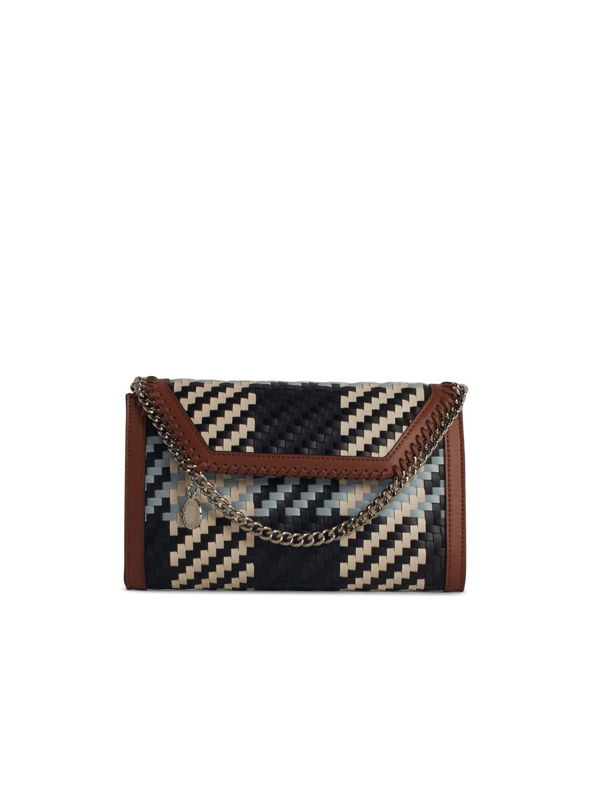 Stella Mccartney 'Mini Falabella' Eco Alter Mat Blue Crossbody Bag Women STELLA MCCARTNEY