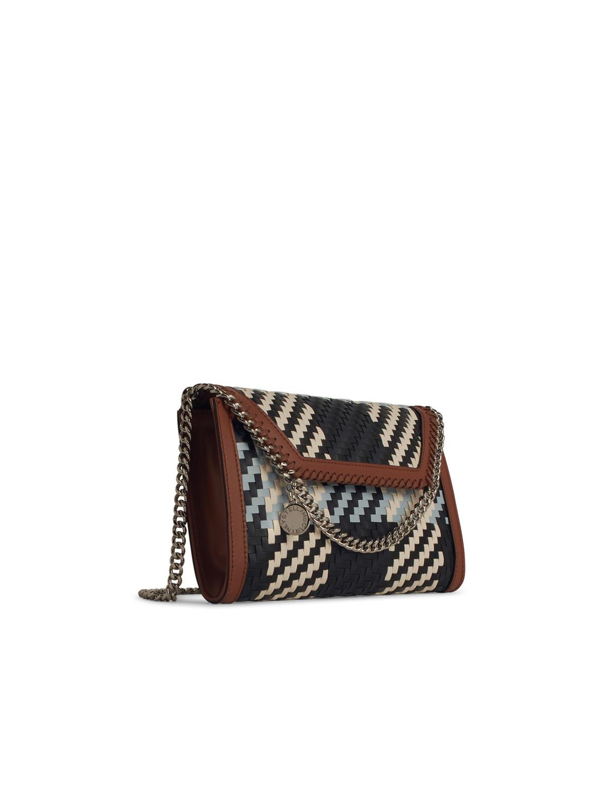 Stella Mccartney 'Mini Falabella' Eco Alter Mat Blue Crossbody Bag Women STELLA MCCARTNEY