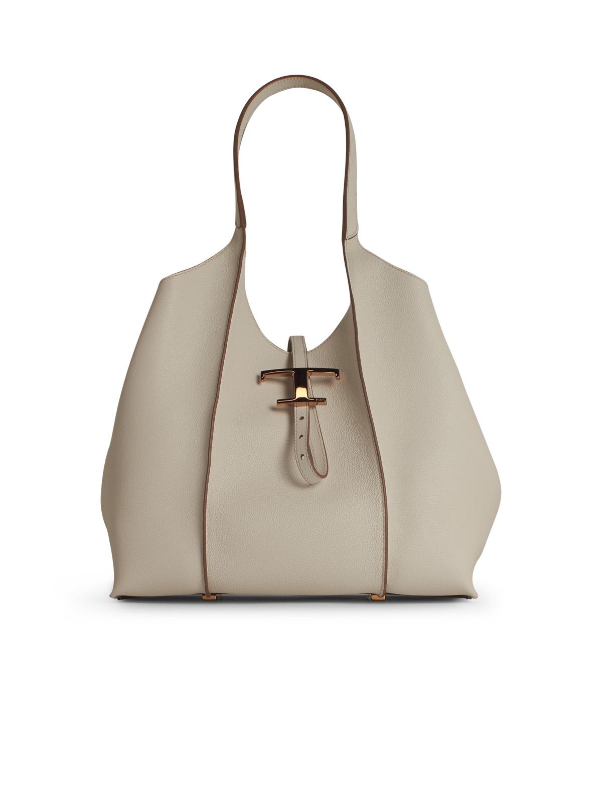 Tod's 'Timeless' White Leather Bag Women TOD'S