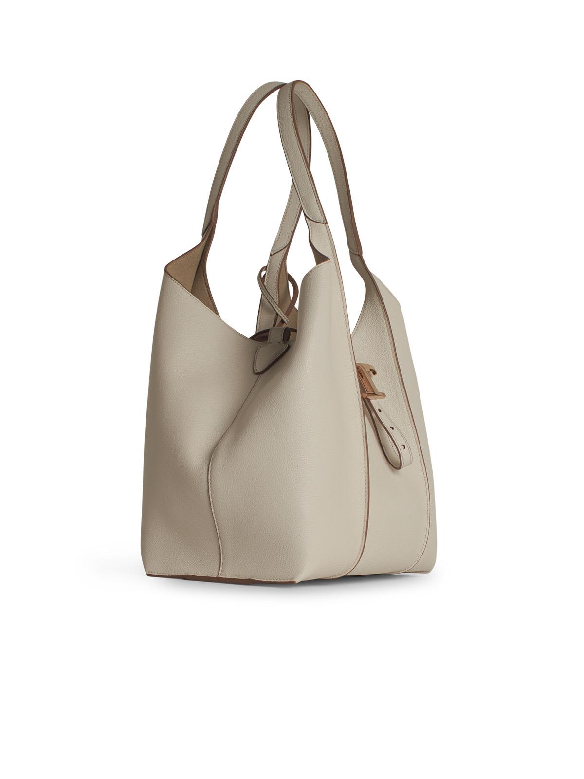 Tod's 'Timeless' White Leather Bag Women TOD'S
