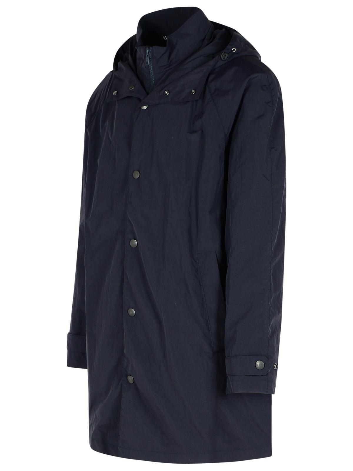 Fay 'Morning' Navy Polyester Parka Men FAY