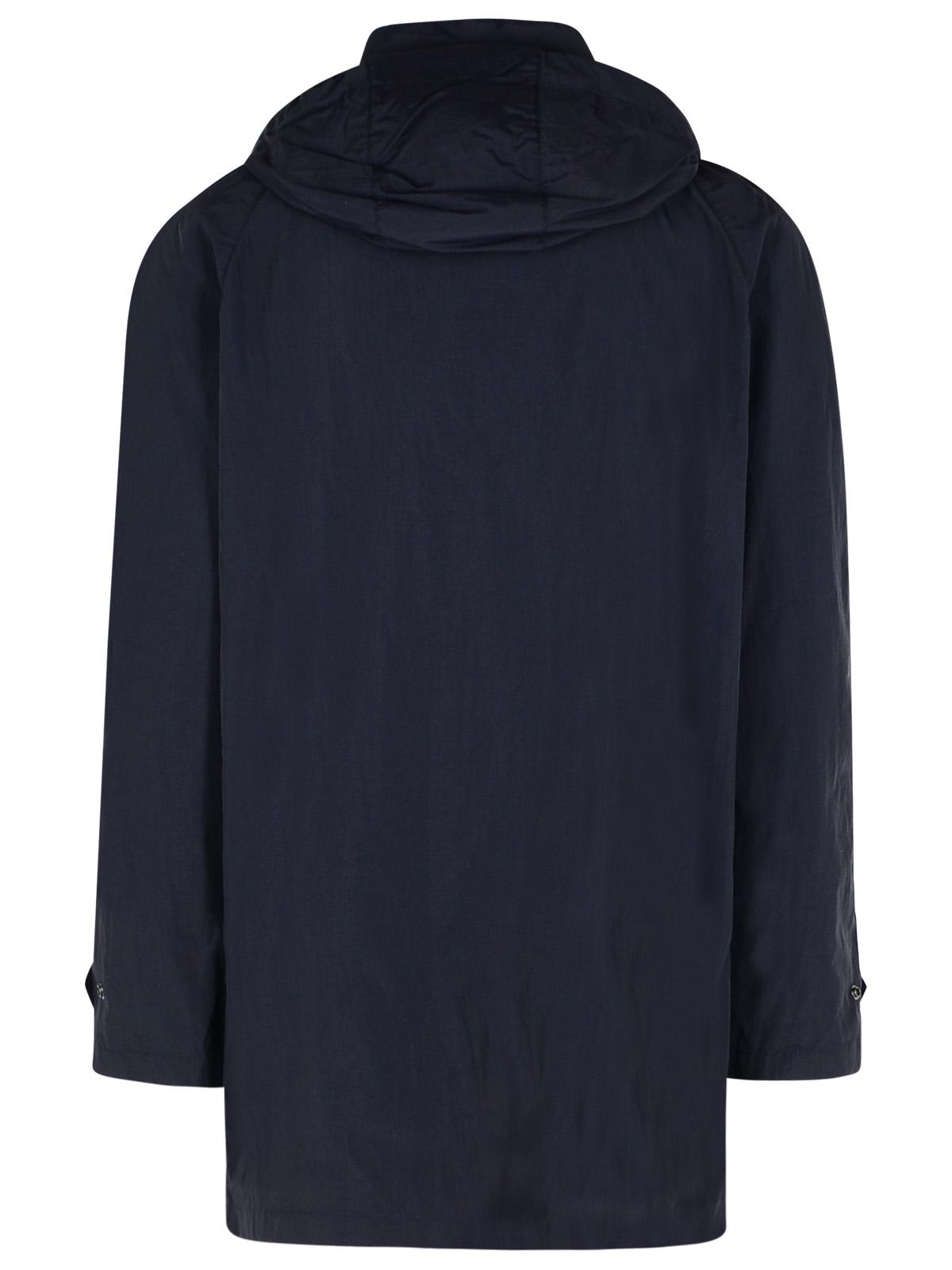 Fay 'Morning' Navy Polyester Parka Men FAY