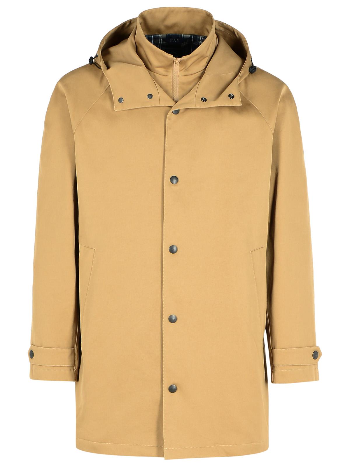 Fay 'Morning' Beige Cotton Jacket Men FAY