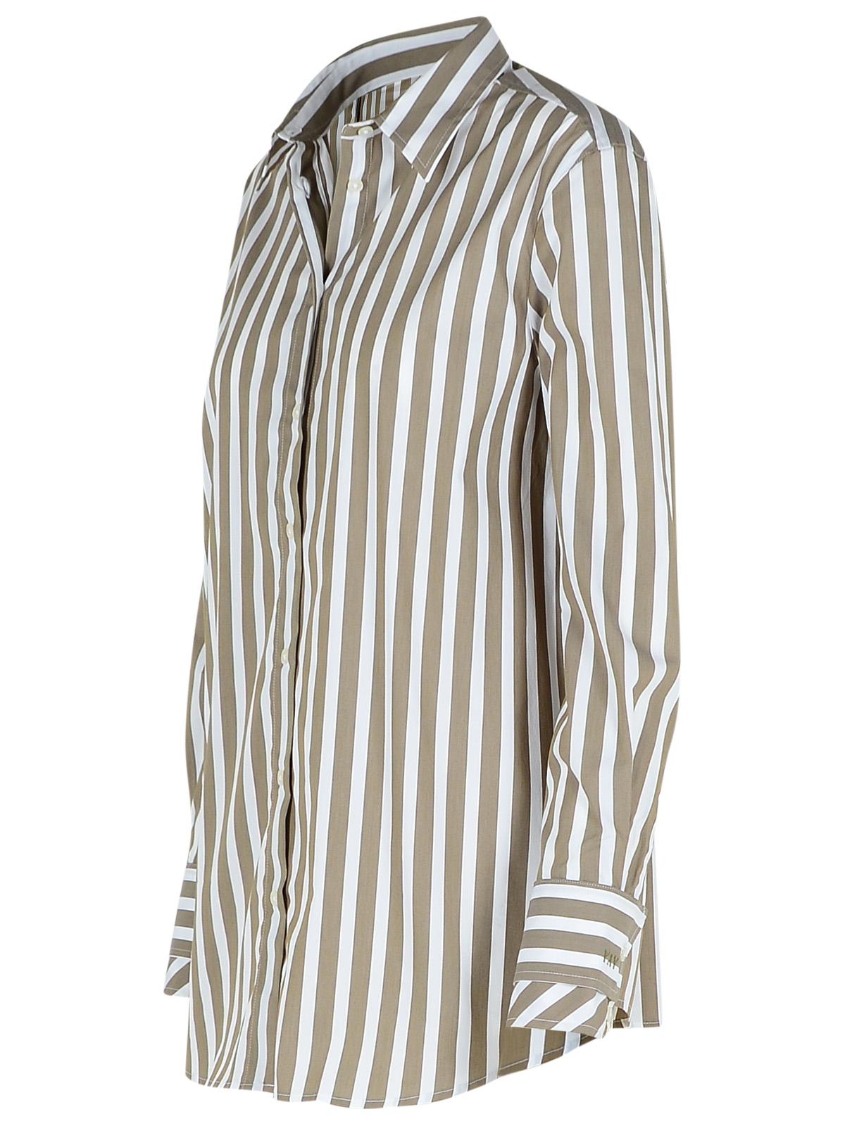 Fay Green Cotton Blend Shirt Women FAY