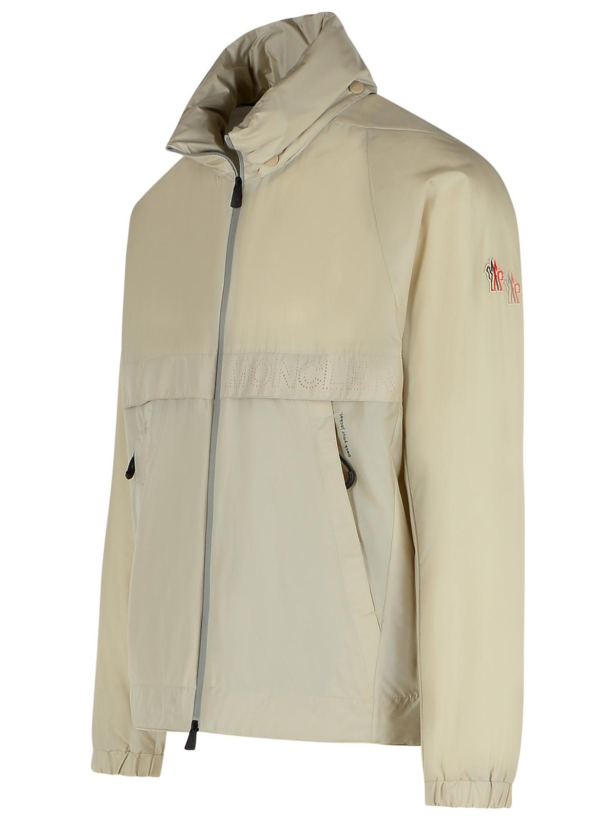Moncler Grenoble 'Negara' Cream Nylon Jacket Men MONCLER GRENOBLE
