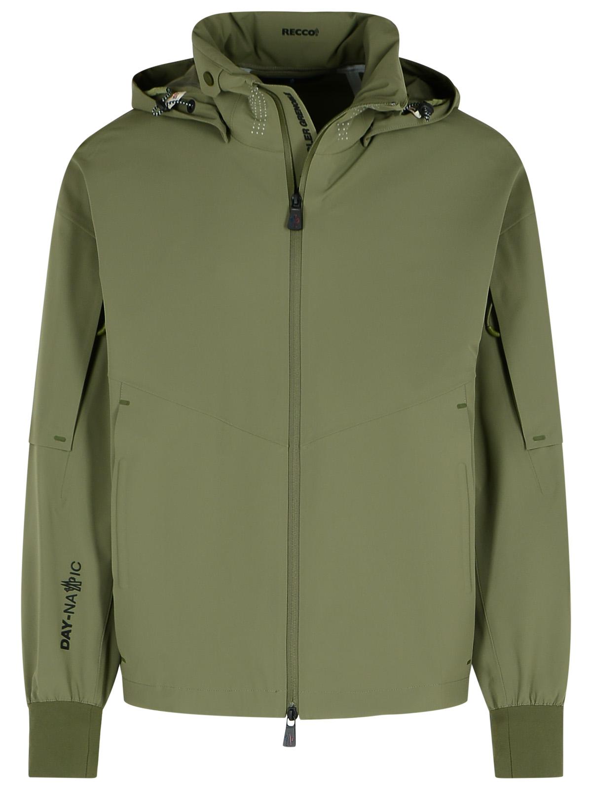 Moncler Grenoble 'Tesso' Green Polyamide Blend Jacket Men MONCLER GRENOBLE