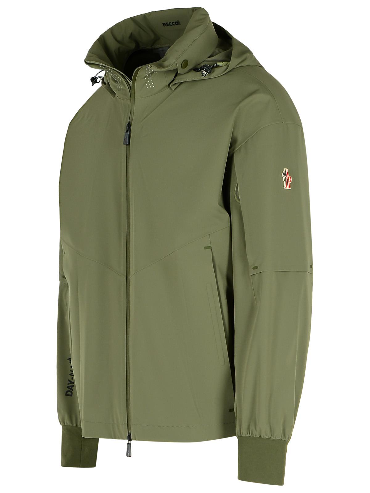 Moncler Grenoble 'Tesso' Green Polyamide Blend Jacket Men MONCLER GRENOBLE