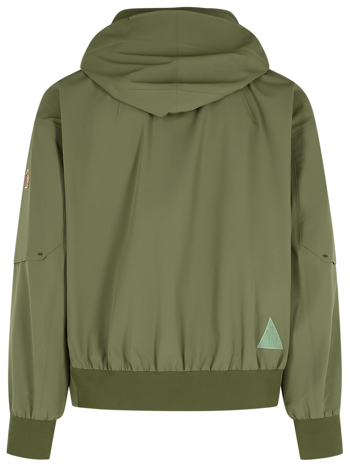 Moncler Grenoble 'Tesso' Green Polyamide Blend Jacket Men MONCLER GRENOBLE