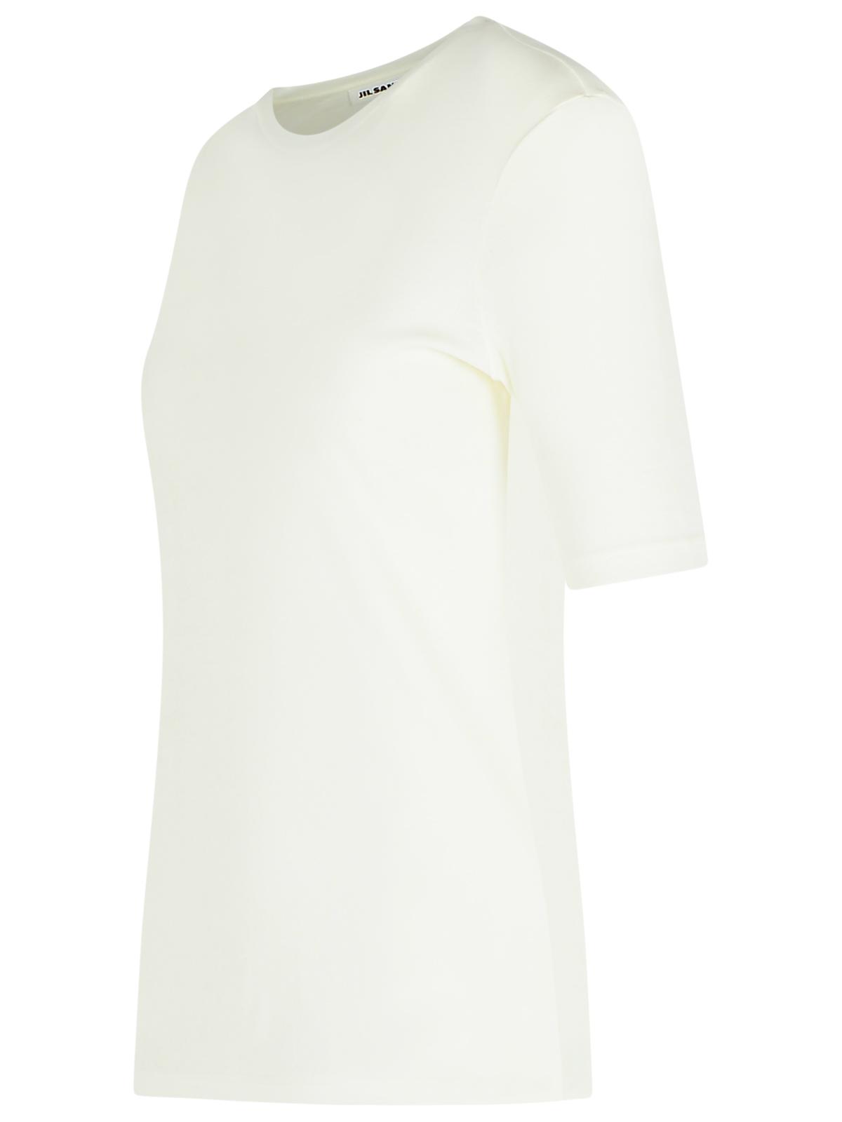 Jil Sander '3 Pack' White Cotton T-Shirt Women JIL SANDER