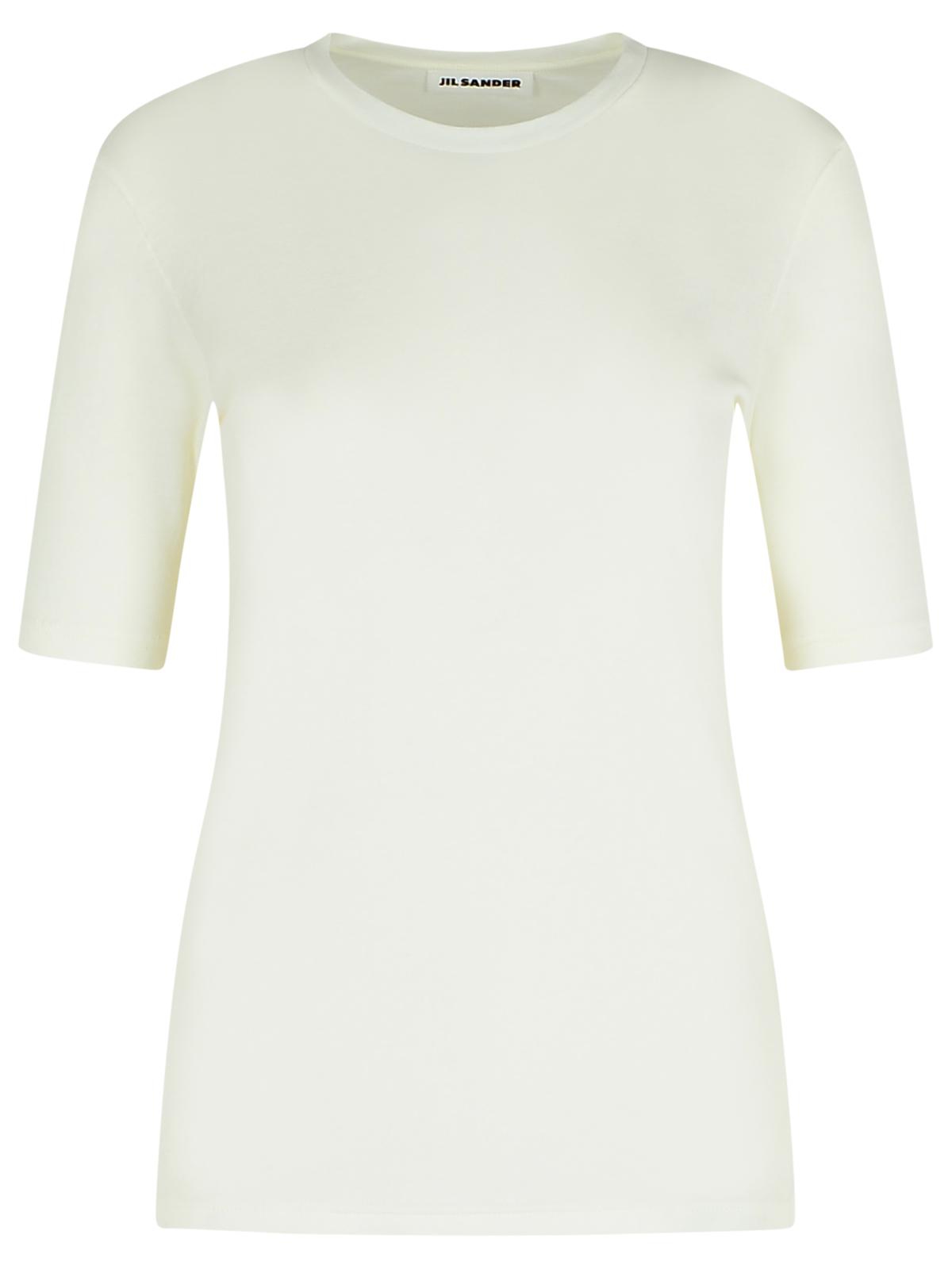 Jil Sander '3 Pack' White Cotton T-Shirt Women JIL SANDER