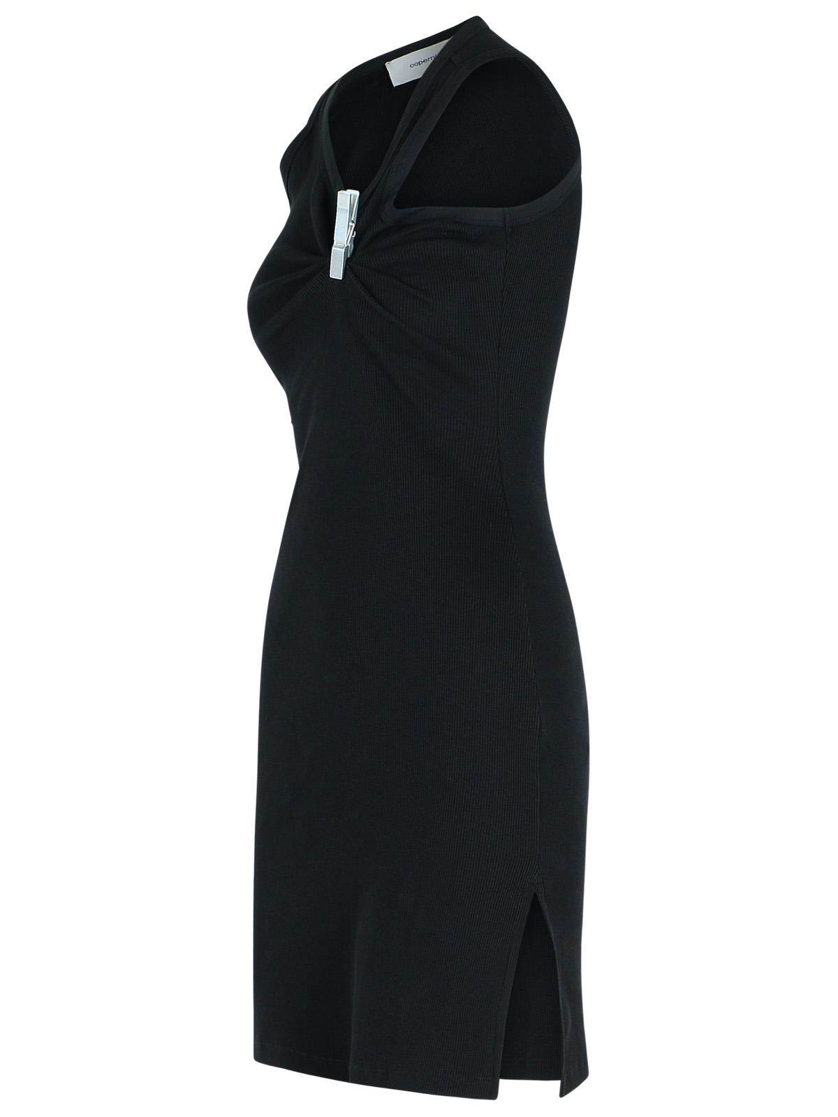 Coperni 'Clip' Black Cotton Dress Women COPERNI