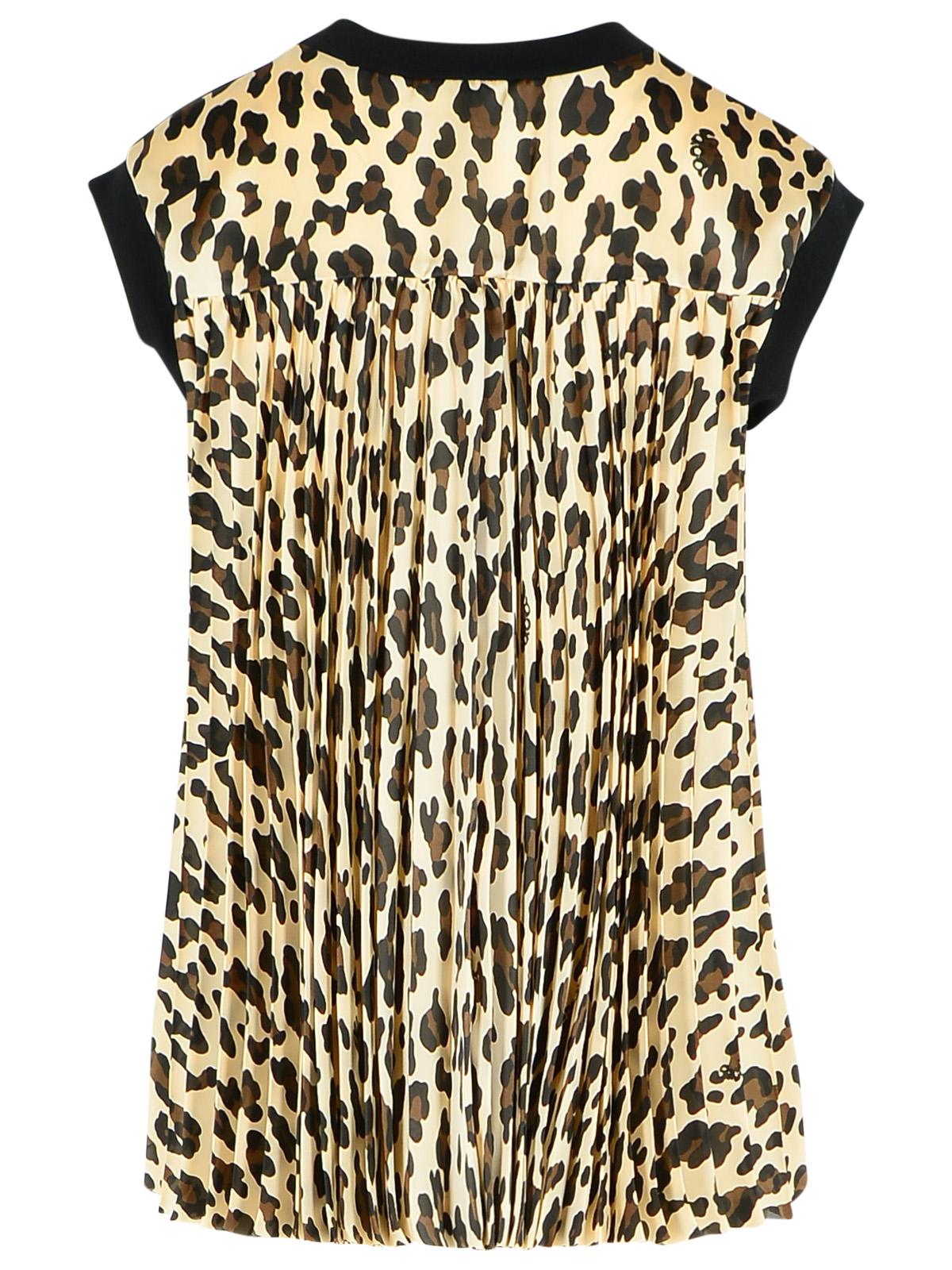 Sacai Black Cotton Tank Top Women SACAI
