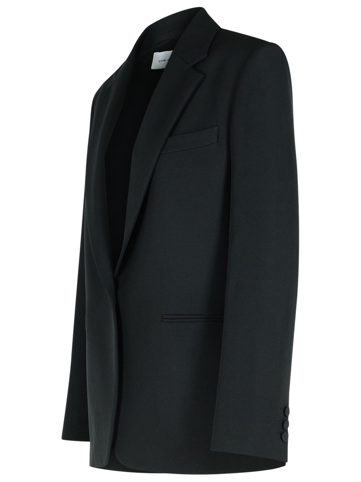 The Andamane 'Guia' Black Polyester Blazer Women THE ANDAMANE