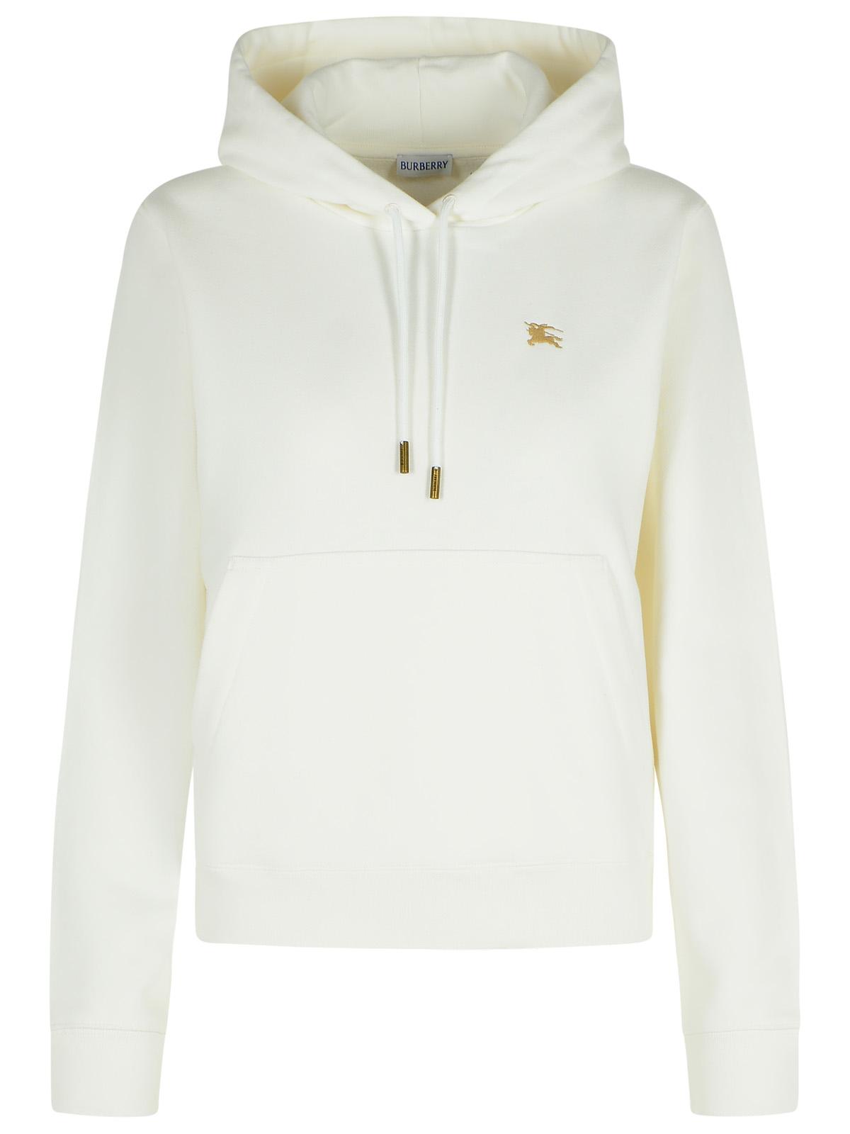 Burberry 'Harriet' Ivory Cotton Sweatshirt Women