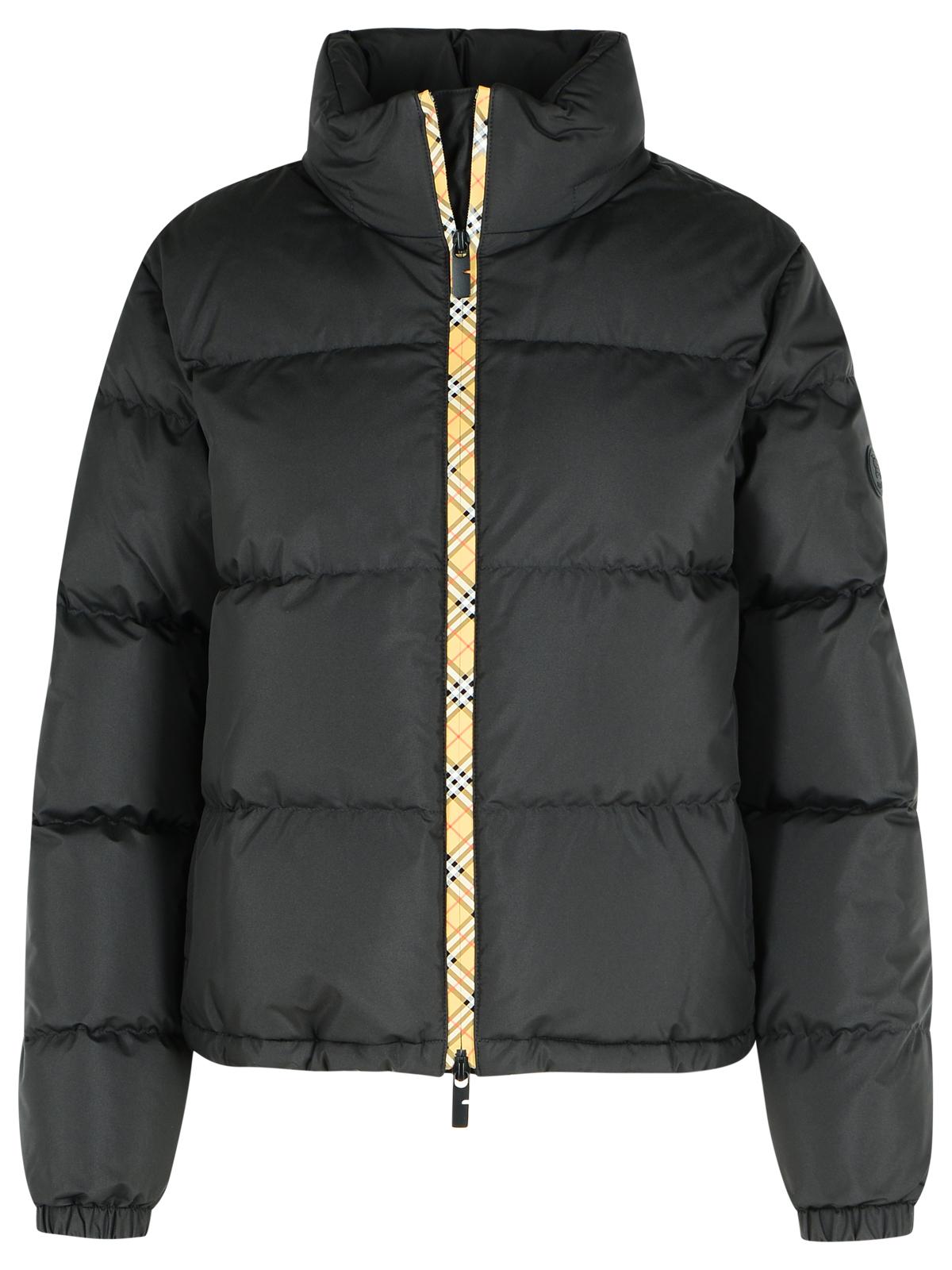 Burberry Black Polyester Down Jacket Women BURBERRY