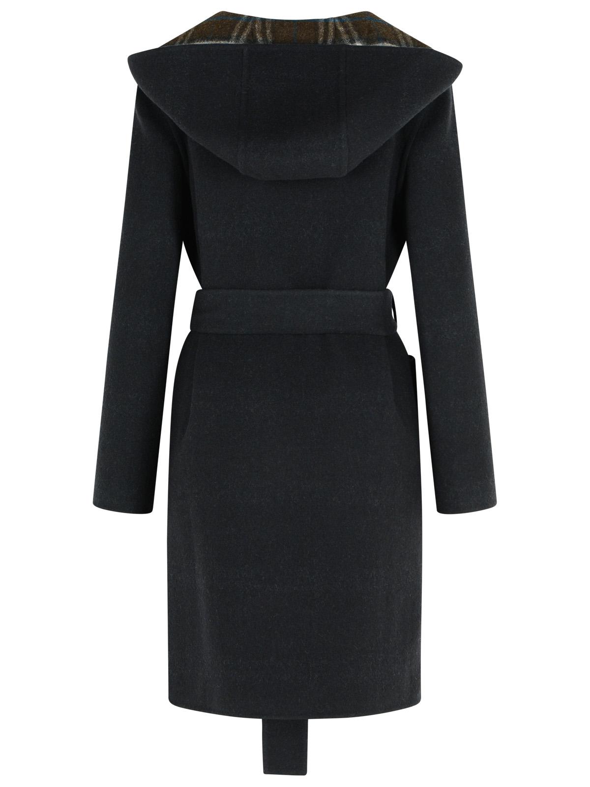 Burberry 'Hampshire' Reversible Black Wool Coat Women BURBERRY
