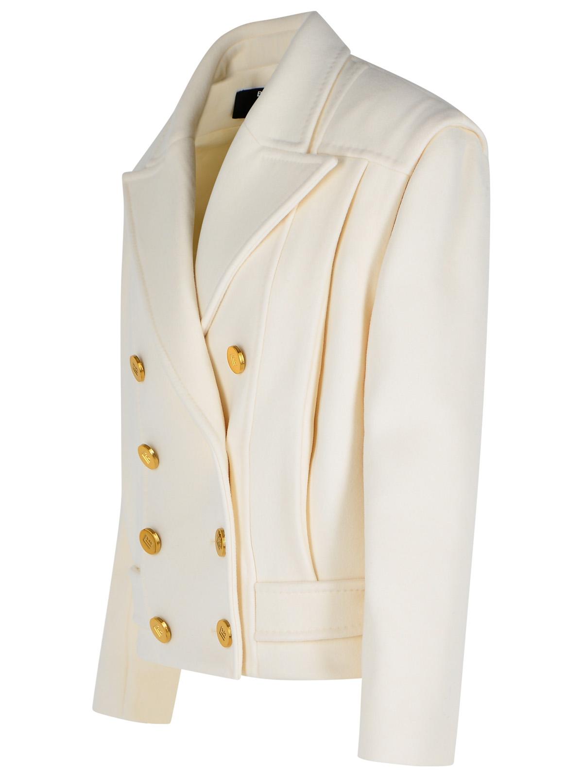 Balmain Short 'Caban' Virgin Wool And Cashmere Jacket Women BALMAIN