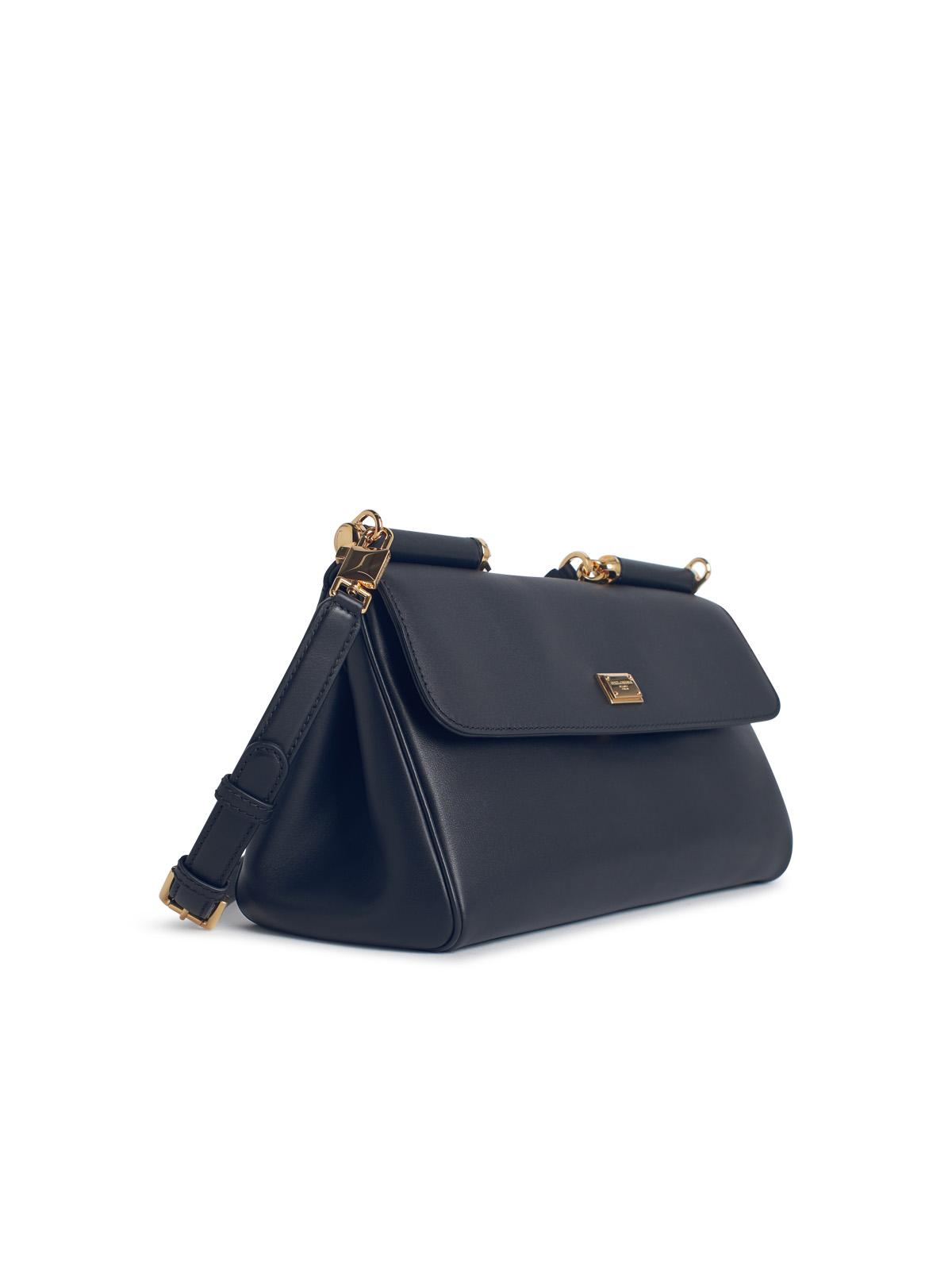 Dolce & Gabbana 'My Sicily' Plongé Calf Leather Handbag Women DOLCE & GABBANA