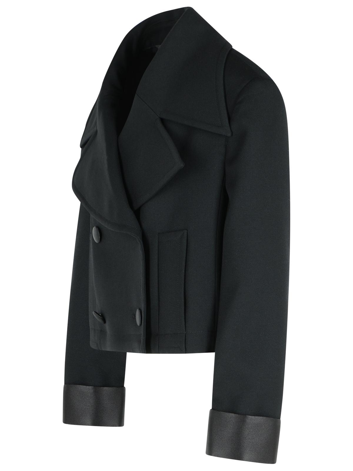 Dolce & Gabbana Black Virgin Wool Blend Jacket Women DOLCE & GABBANA