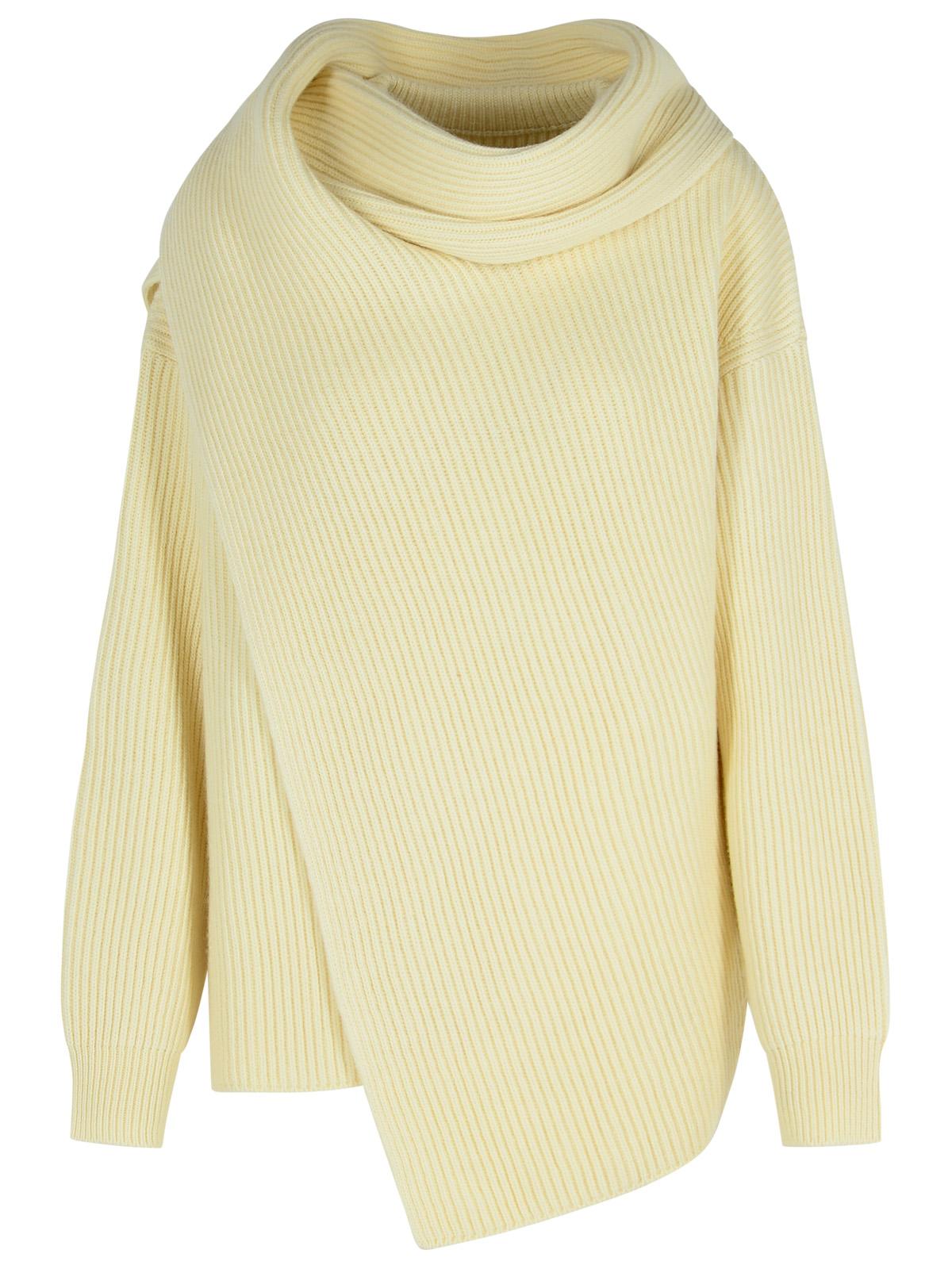 Jil Sander Ivory Wool Sweater Women JIL SANDER