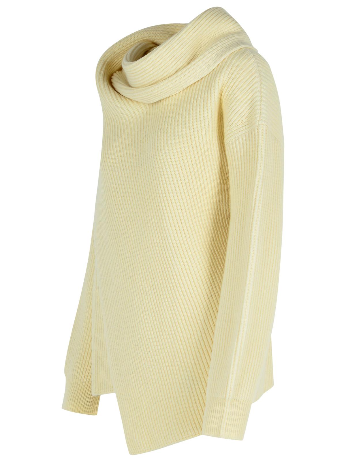 Jil Sander Ivory Wool Sweater Women JIL SANDER