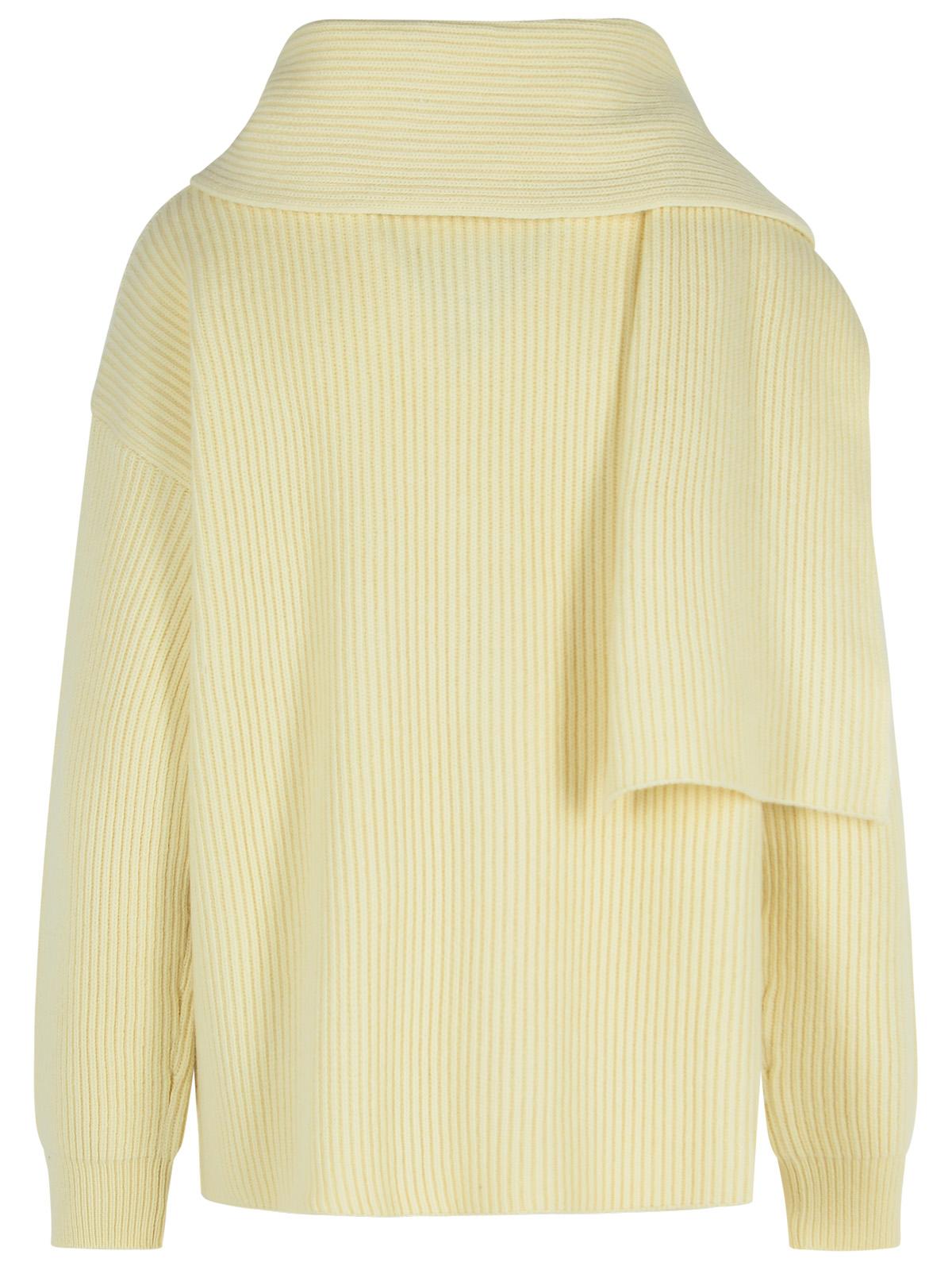 Jil Sander Ivory Wool Sweater Women JIL SANDER