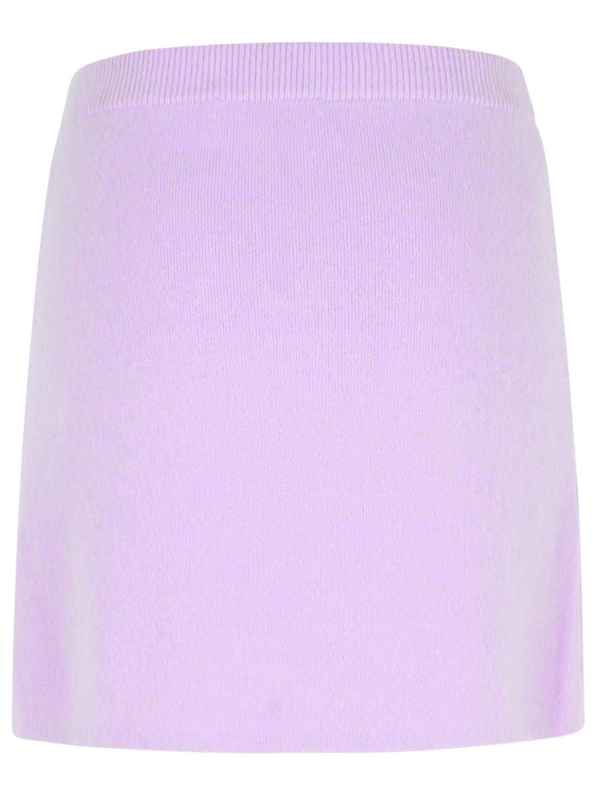 Self Portrait 'Crystal' Skirt In Lilac Viscose Blend Women SELF-PORTRAIT