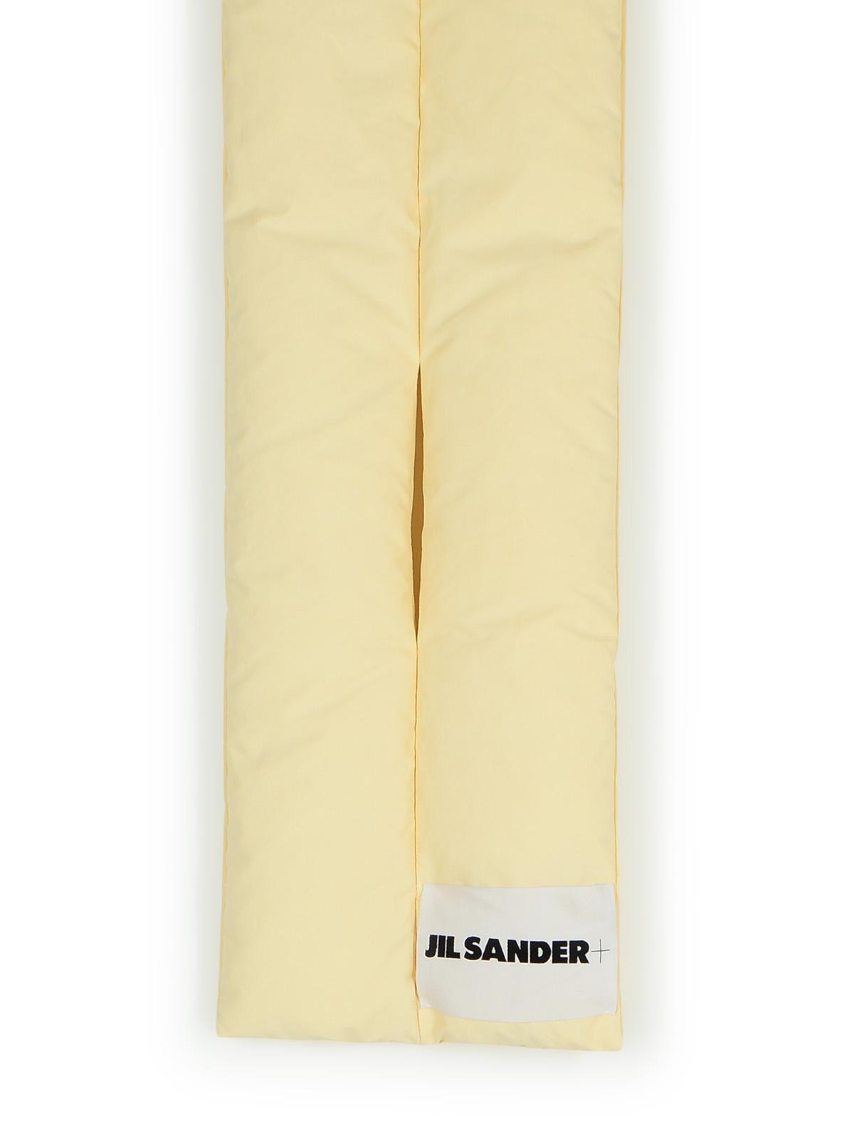 Jil Sander Ivory Polyester Scarf Men JIL SANDER