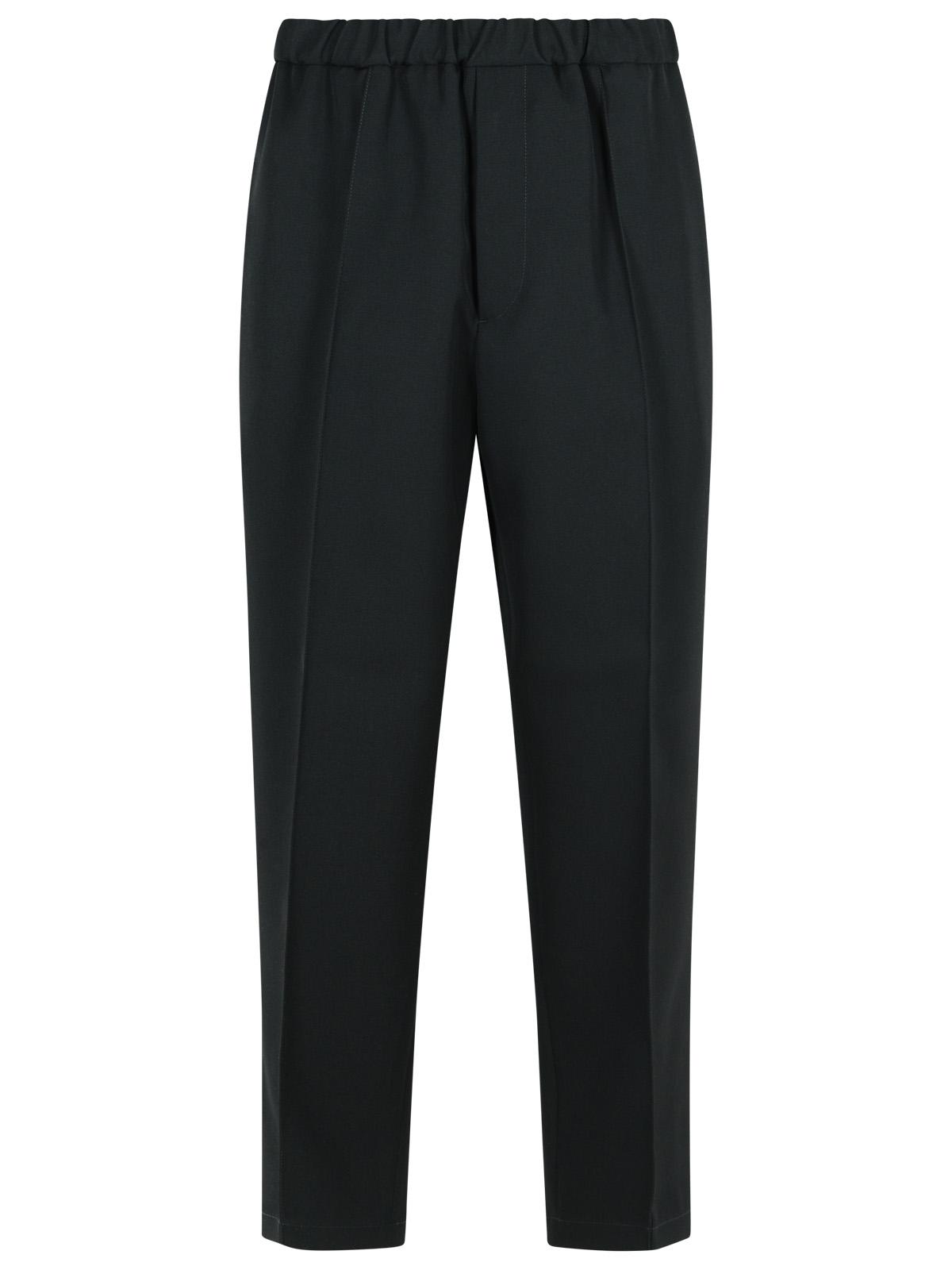 Jil Sander Black Wool Pants Men JIL SANDER