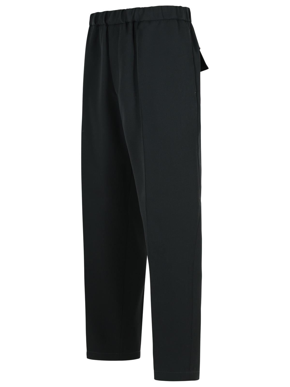 Jil Sander Black Wool Pants Men JIL SANDER