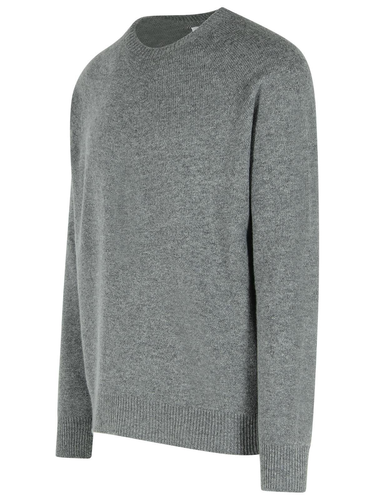 Jil Sander Grey Virgin Wool Blend Sweater Men JIL SANDER