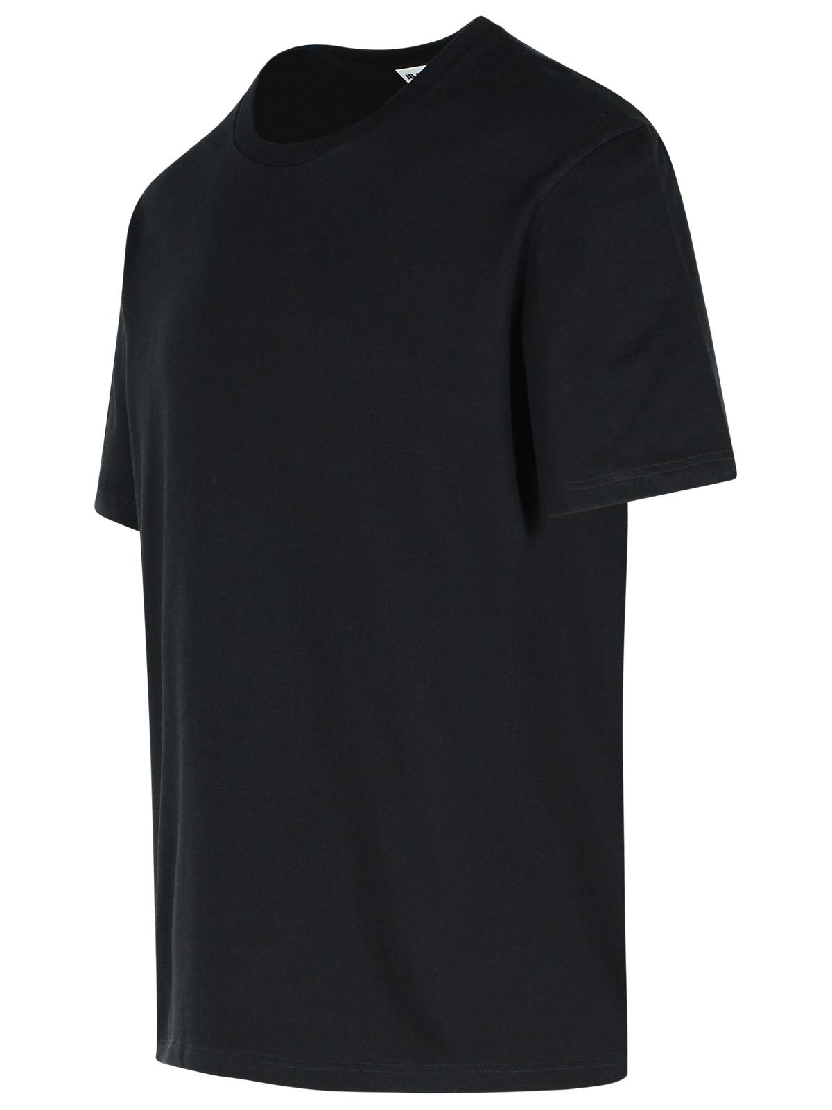 Jil Sander Black Cotton T-Shirt Men JIL SANDER