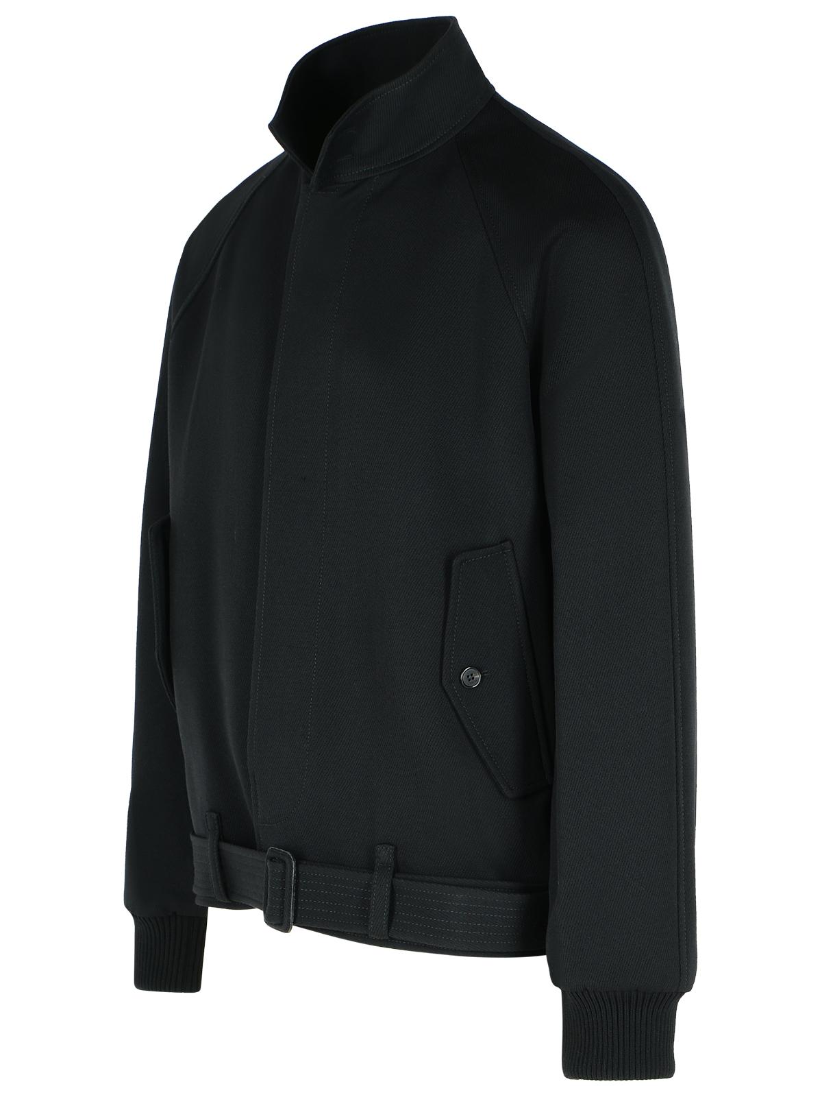 Lanvin Black Wool Jacket Men LANVIN