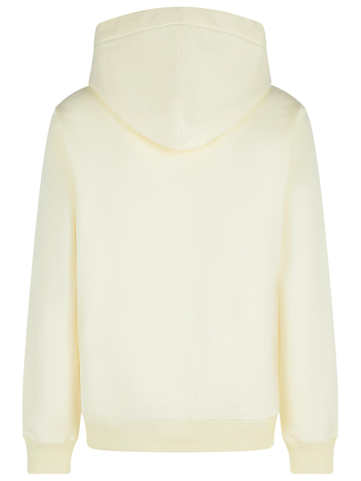 Lanvin Ivory Cotton Sweatshirt Men LANVIN