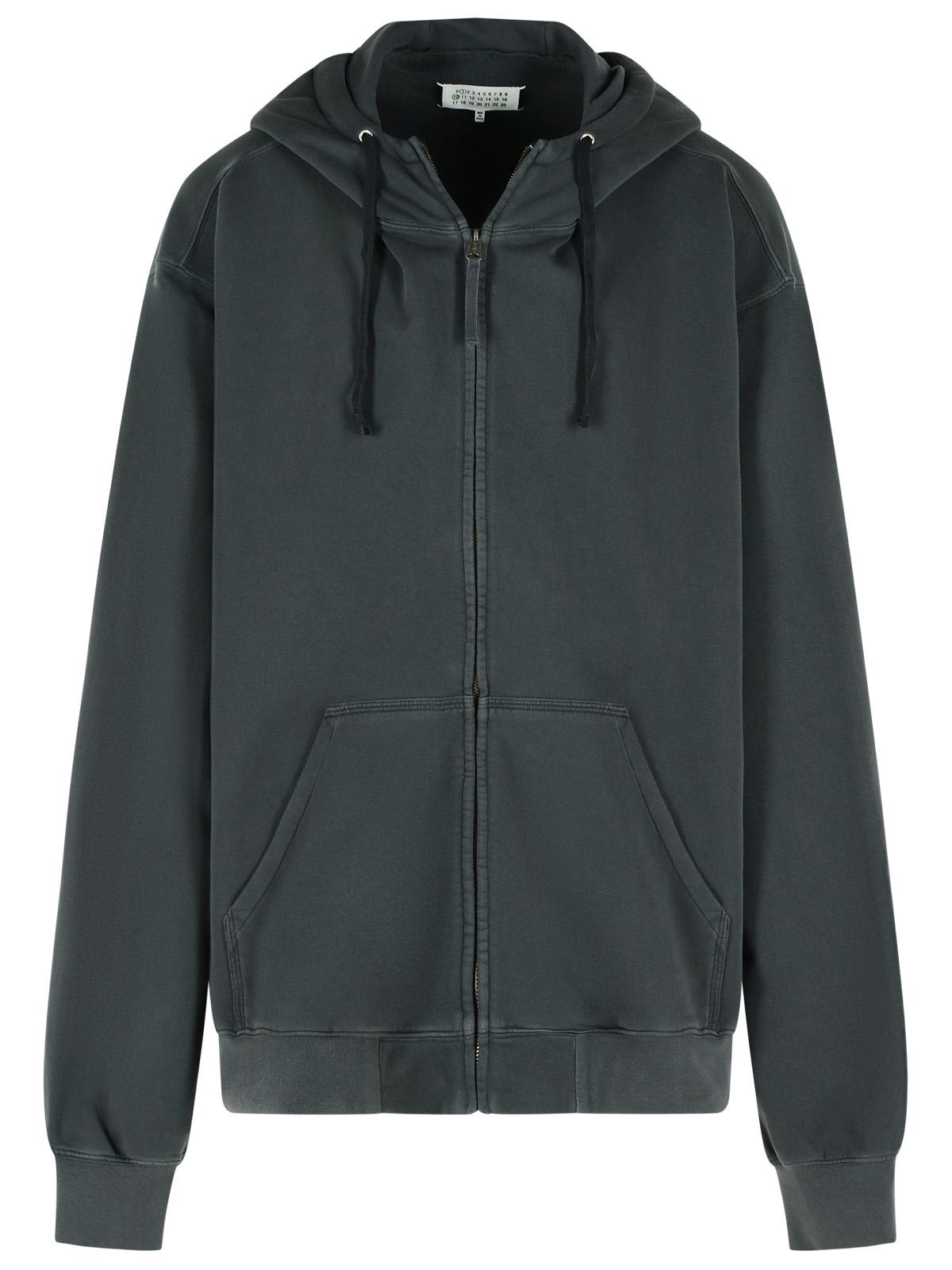 Maison Margiela Gray Cotton Sweatshirt Men MAISON MARGIELA