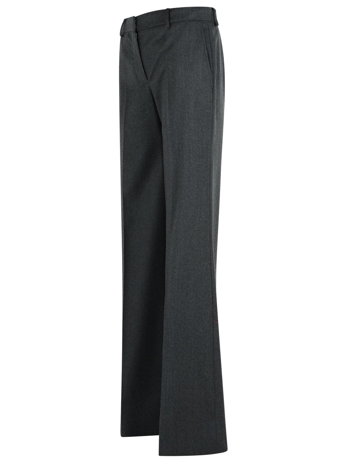 Stella Mccartney 'Flare' Grey Wool Pants Cenere Women STELLA MCCARTNEY