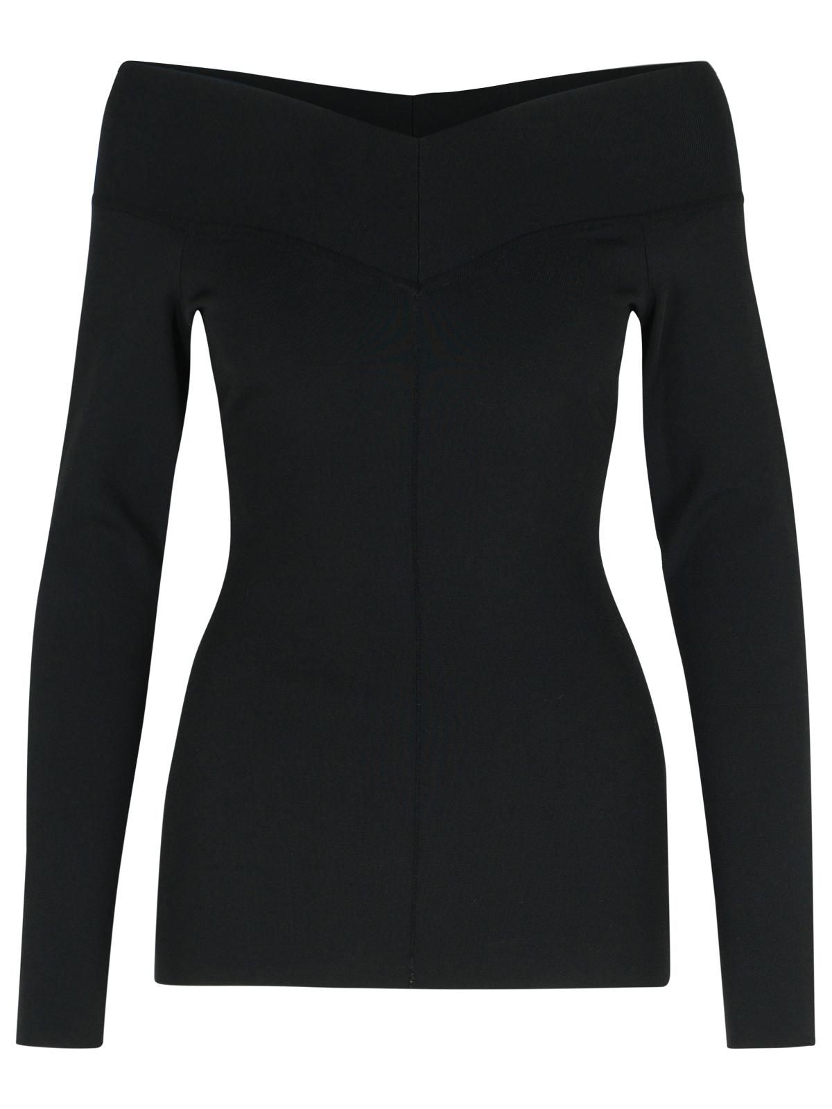 Stella Mccartney Black Viscose Blend Top Women STELLA MCCARTNEY