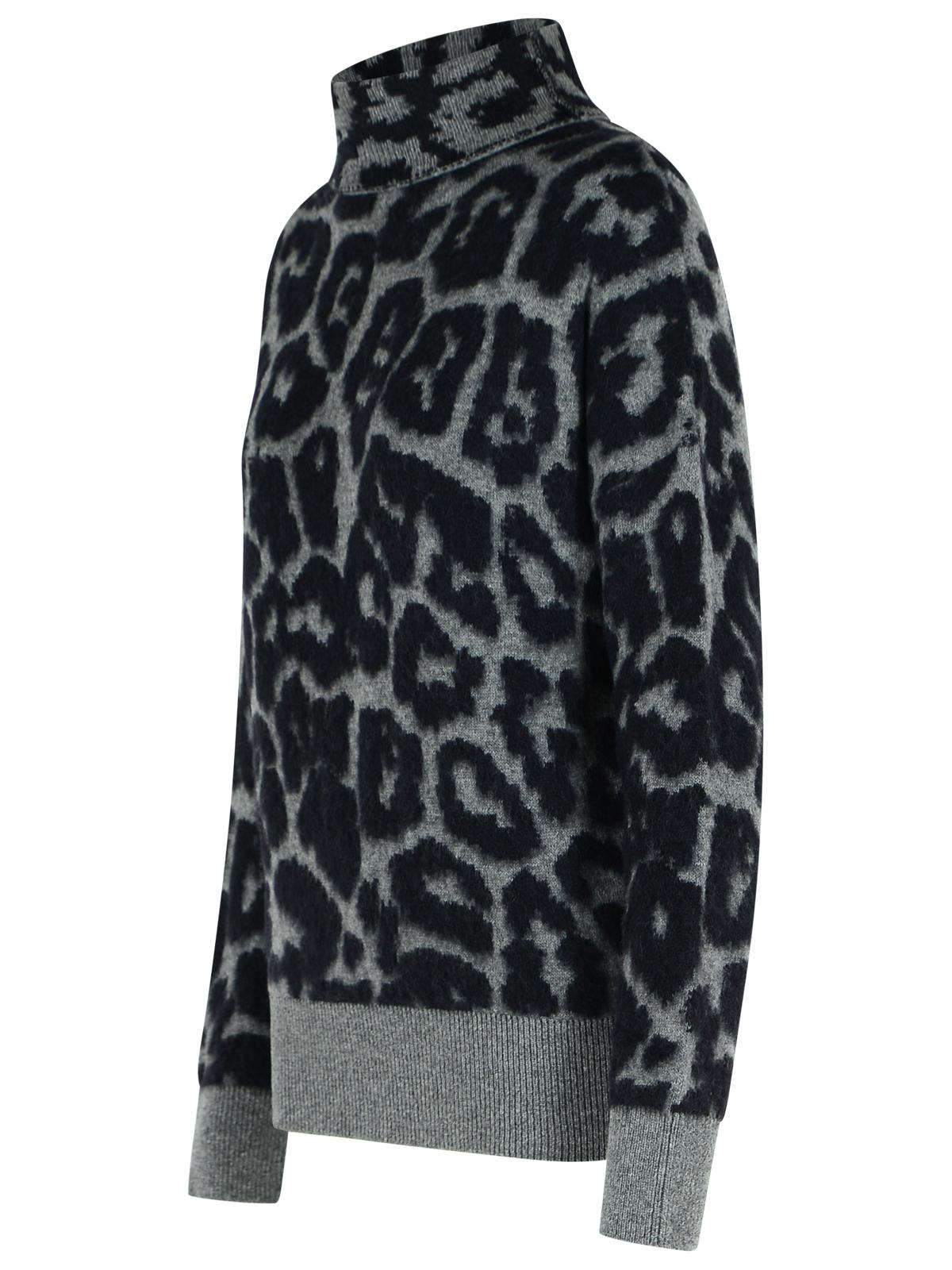 Stella Mccartney Grey Alpaca Blend Turtleneck Sweater Women STELLA MCCARTNEY