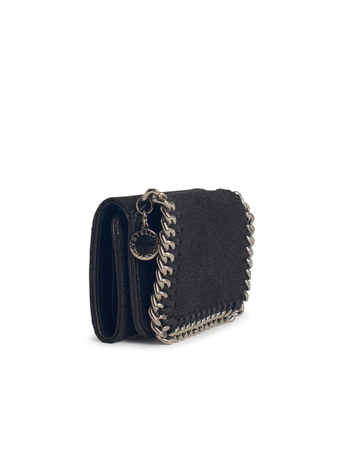 Stella Mccartney Black Eco Leather Wallet Women STELLA MCCARTNEY