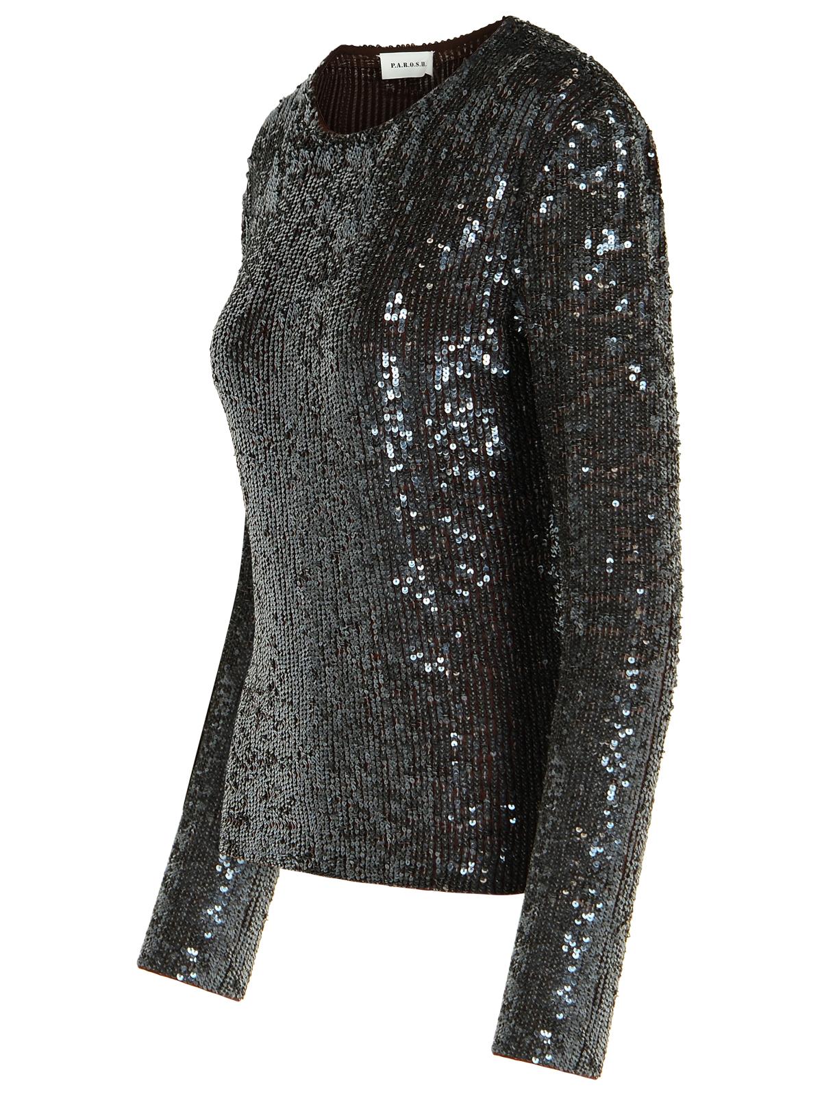 P.A.R.O.S.H. Brown Polyamide Blend Sweater Women P.A.R.O.S.H.