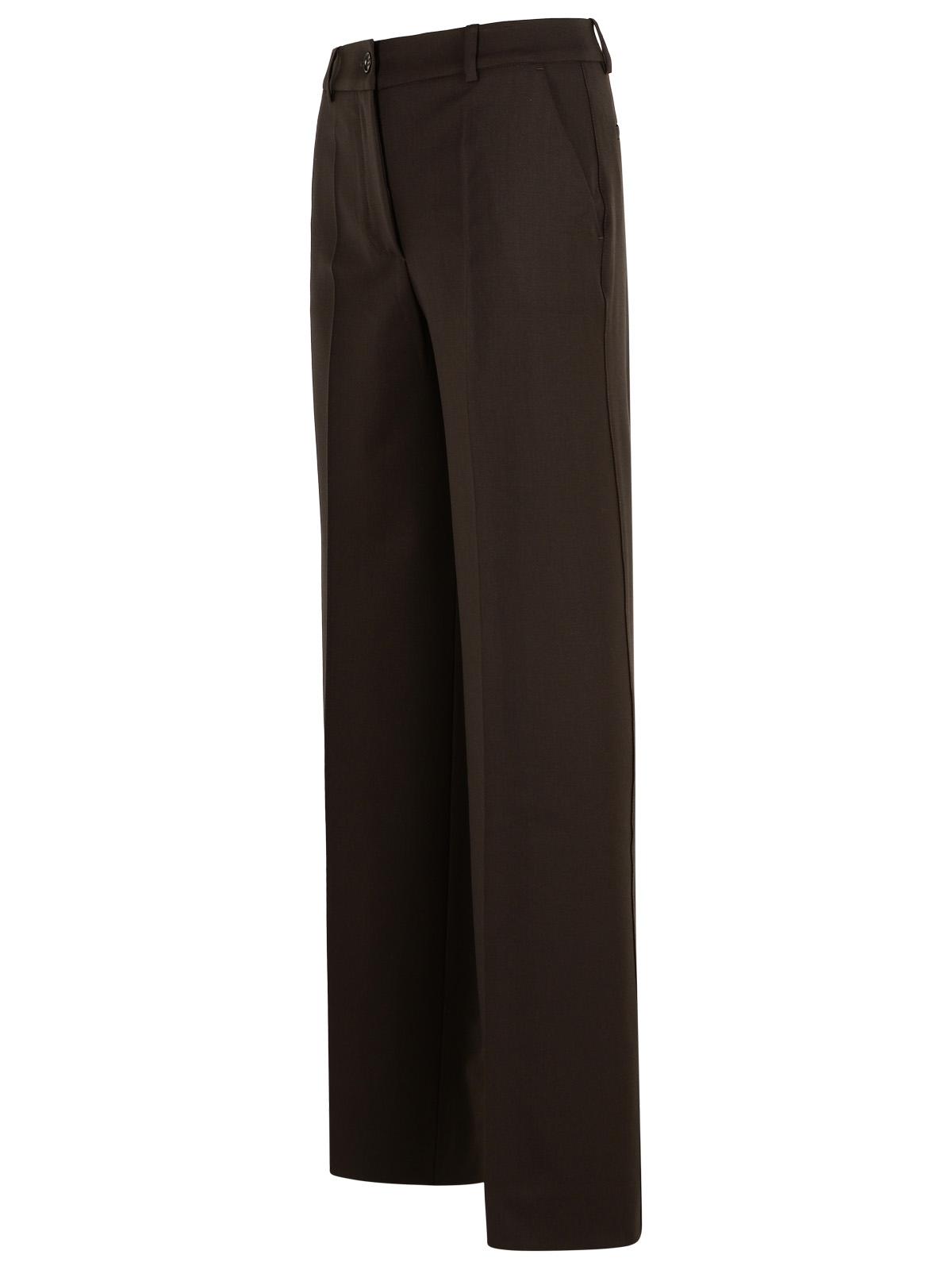 P.A.R.O.S.H. 'Liliuxy' Brown Virgin Wool Pants Women P.A.R.O.S.H.