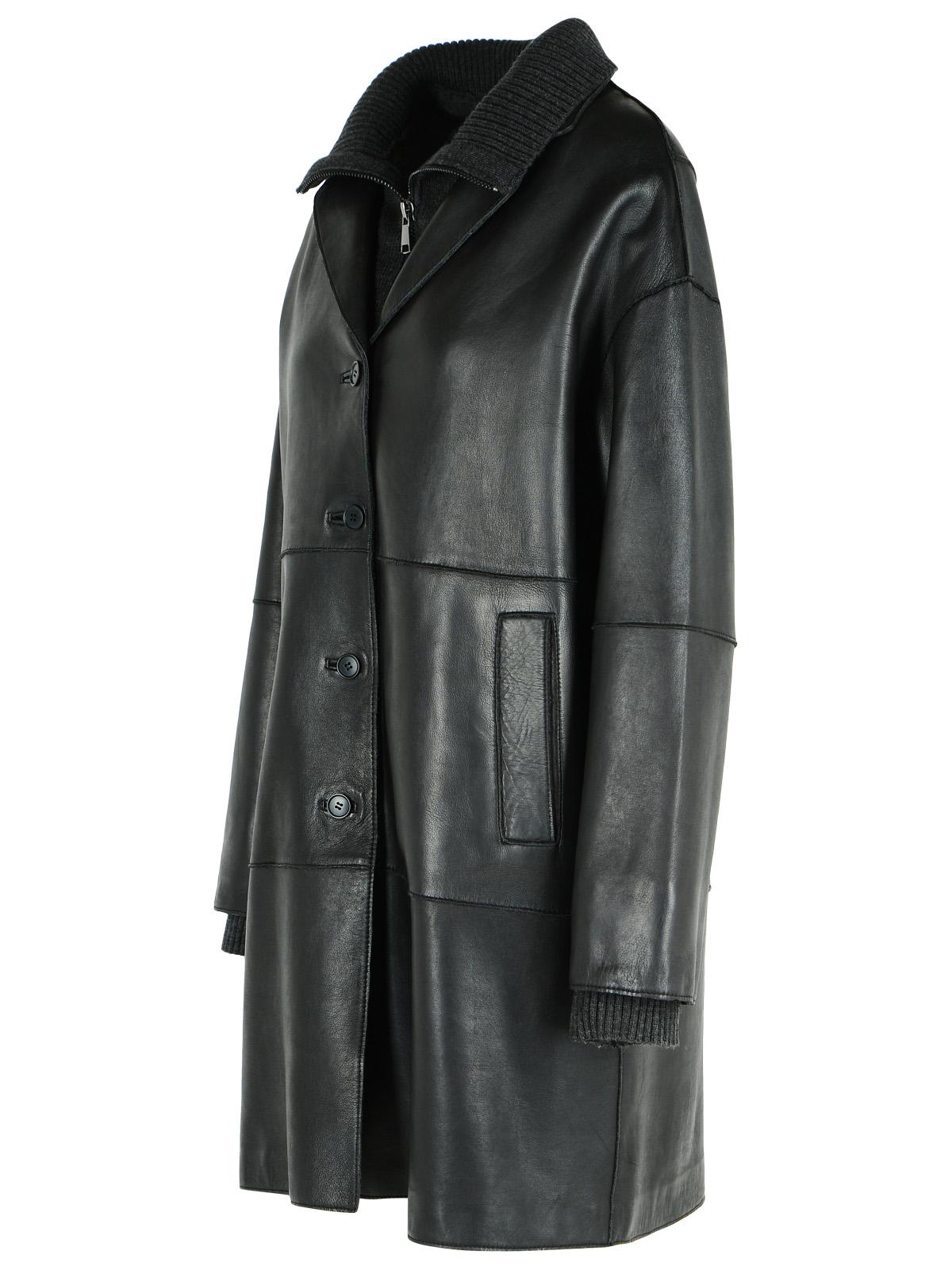 P.A.R.O.S.H. 'Maciock' Black Lambskin Jacket Women P.A.R.O.S.H.