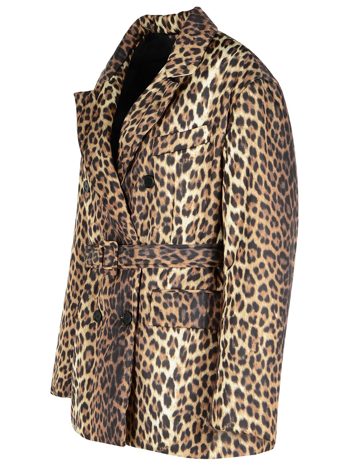P.A.R.O.S.H. 'Pupil' Leopard Print Polyester Jacket Women P.A.R.O.S.H.