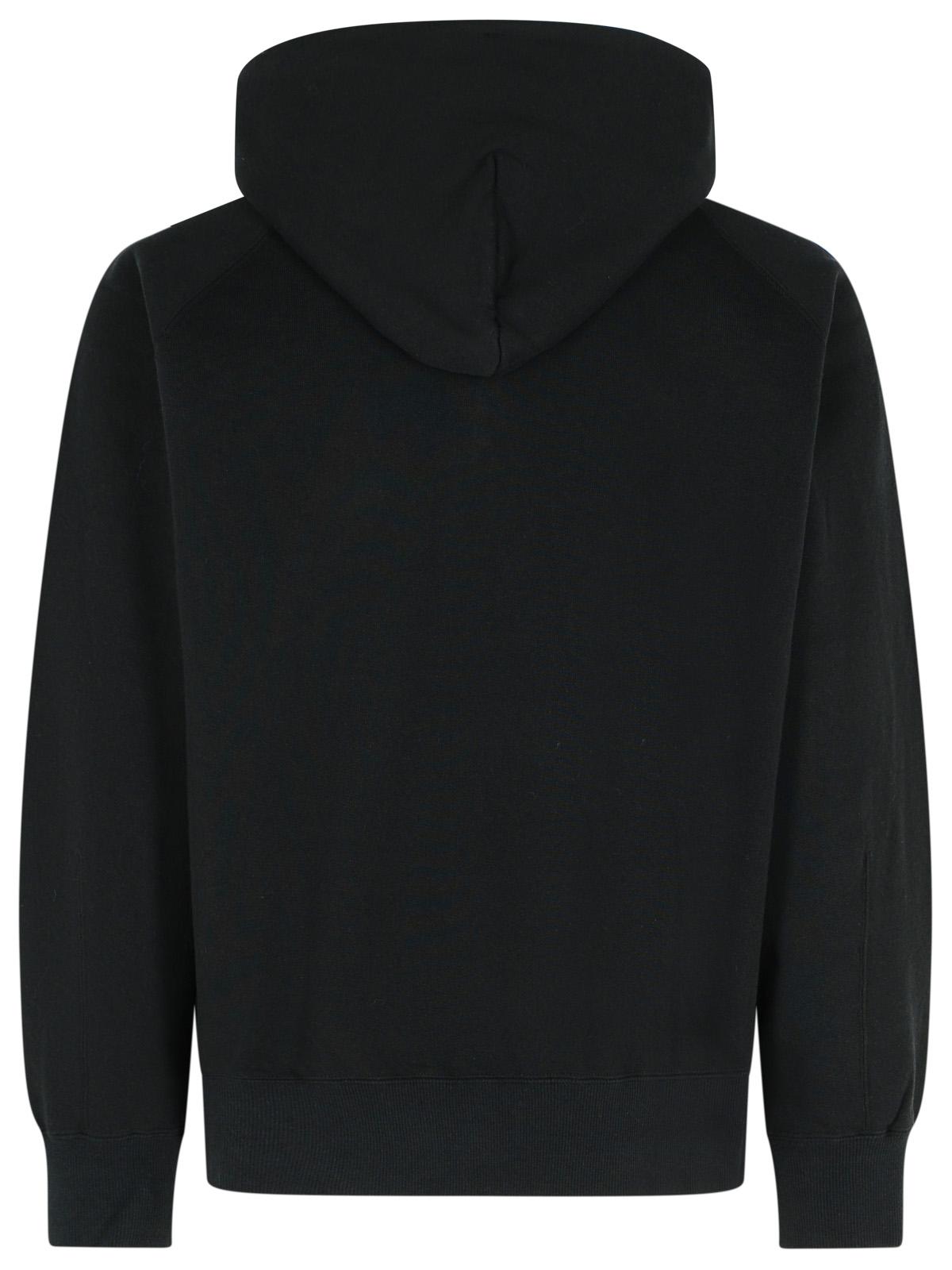 Sacai 'Charhartt Work In Progress' Black Cotton Sweatshirt Men SACAI