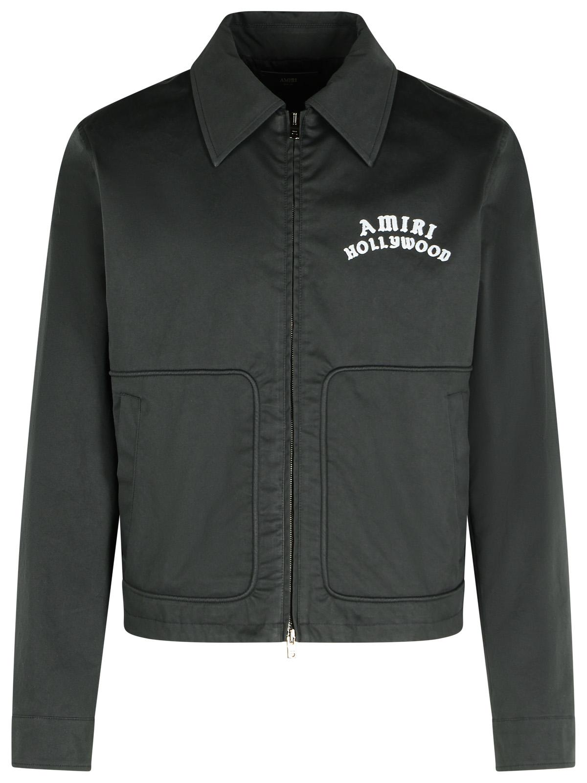 Amiri 'Hollywood' Black Cotton Jacket Men AMIRI