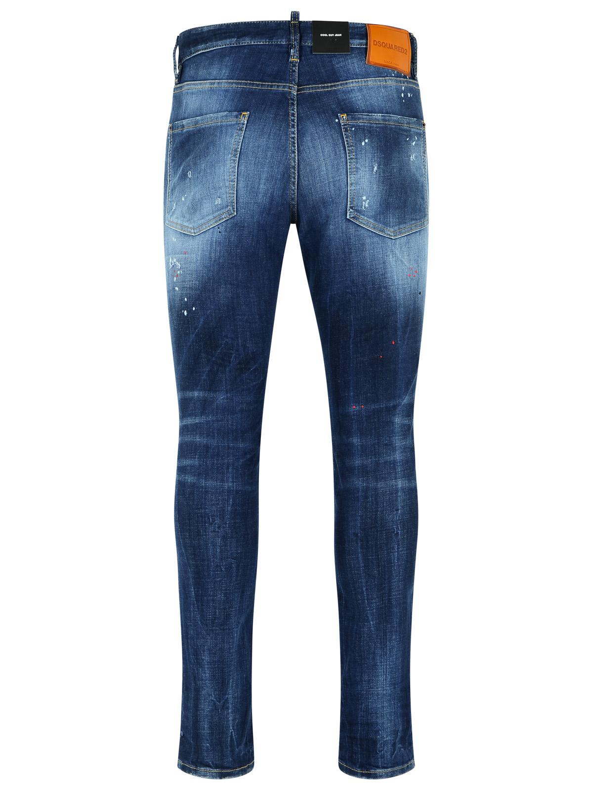 Dsquared2 'Cool Guy' Medium Blue Wash Cotton Denim Jeans Men DSQUARED2